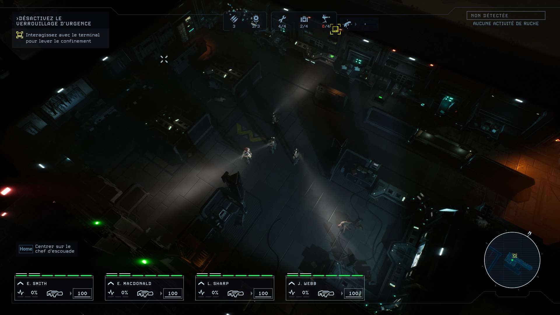 Aliens Dark Descent test Aliens Dark Descent test