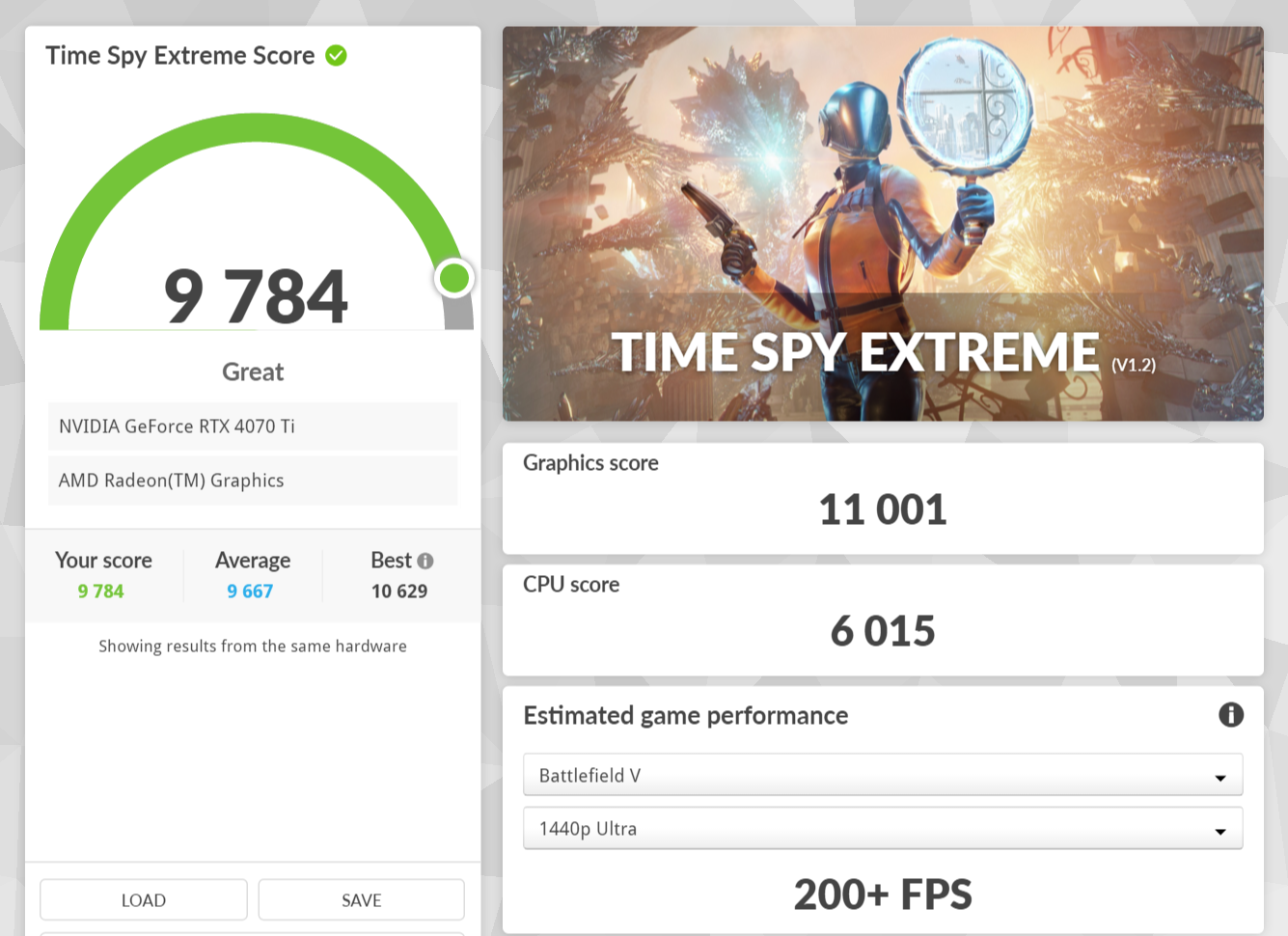 3D Mark benchmark 3D Mark benchmark