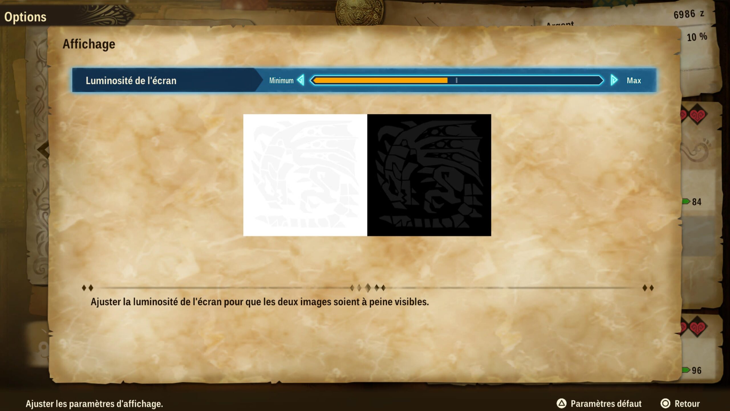 Monster Hunter Stories 2 Réglages Monster Hunter Stories 2 Réglages