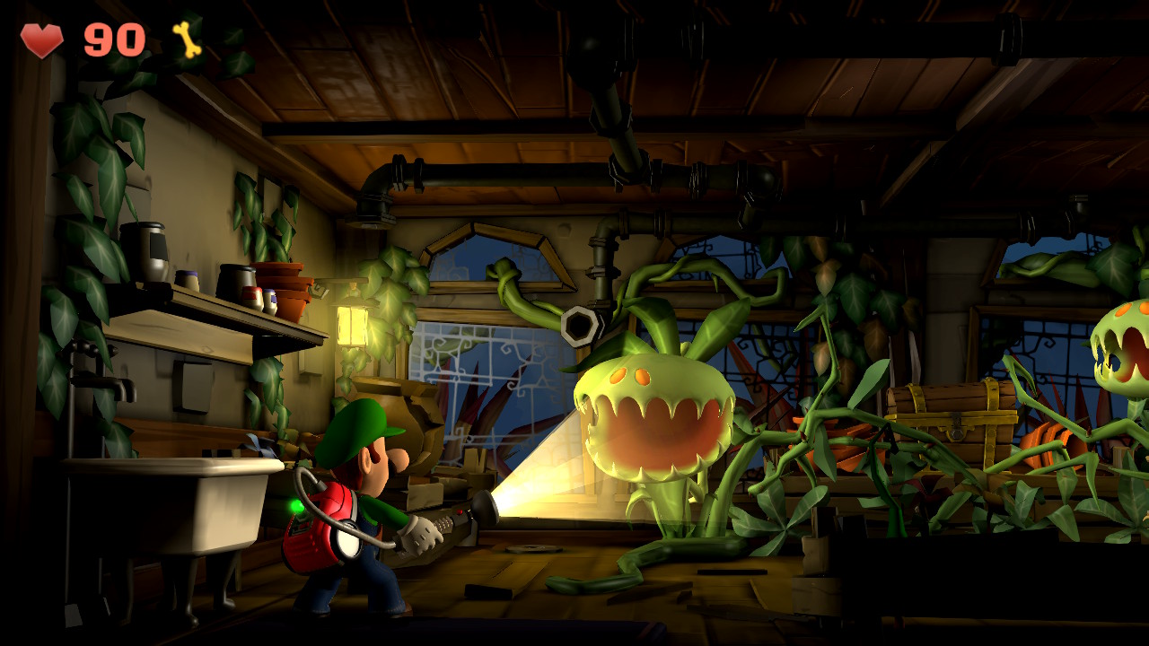 Luigi's Mansion 2 HD sur Nintendo Swtich. Luigi's Mansion 2 HD sur Nintendo Swtich.