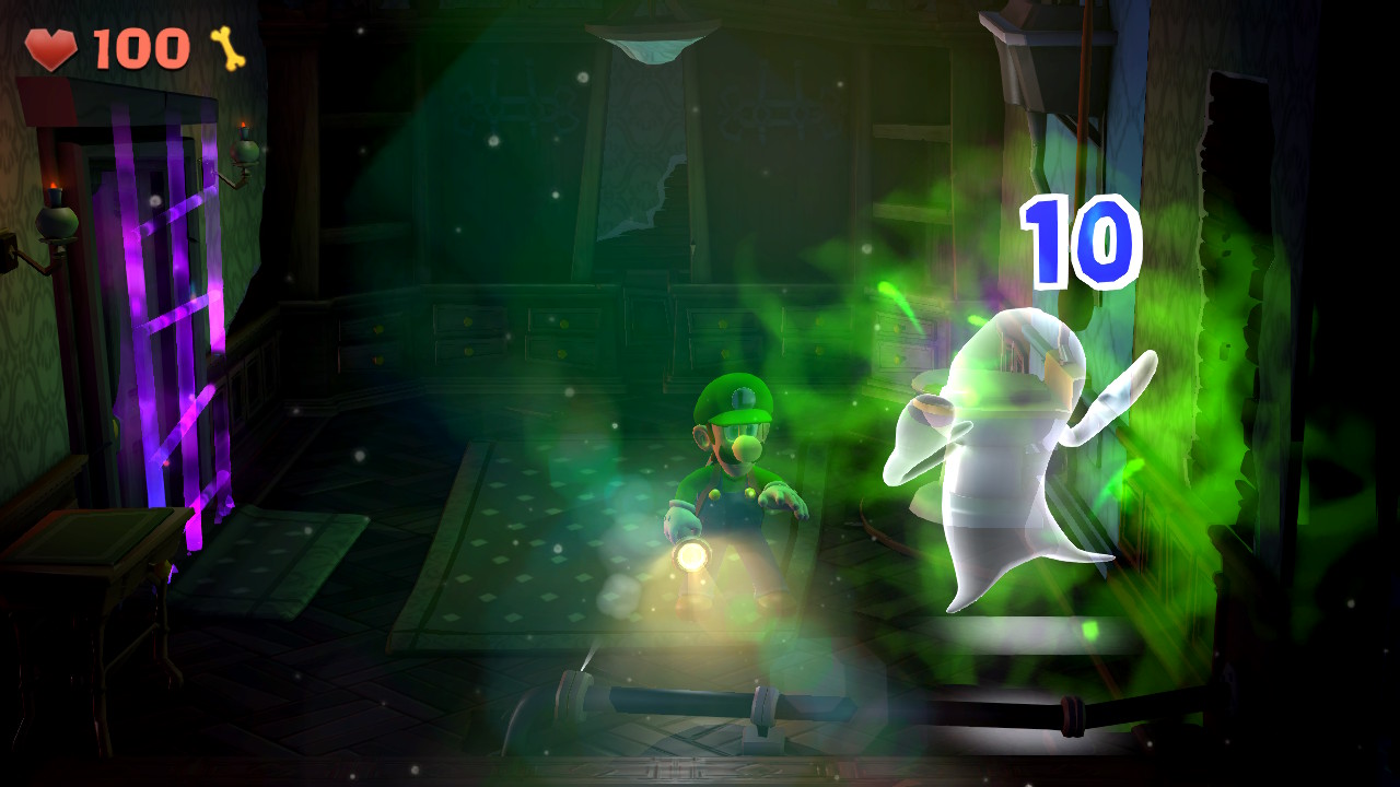 Luigi's Mansion 2 HD sur Nintendo Swtich.