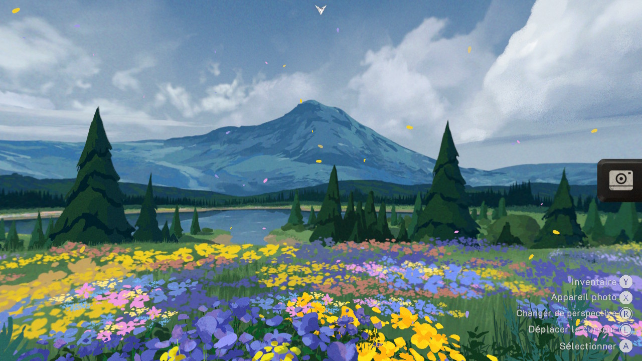 DÃ©cor de plaine fleurie dans The Star Named EOS.