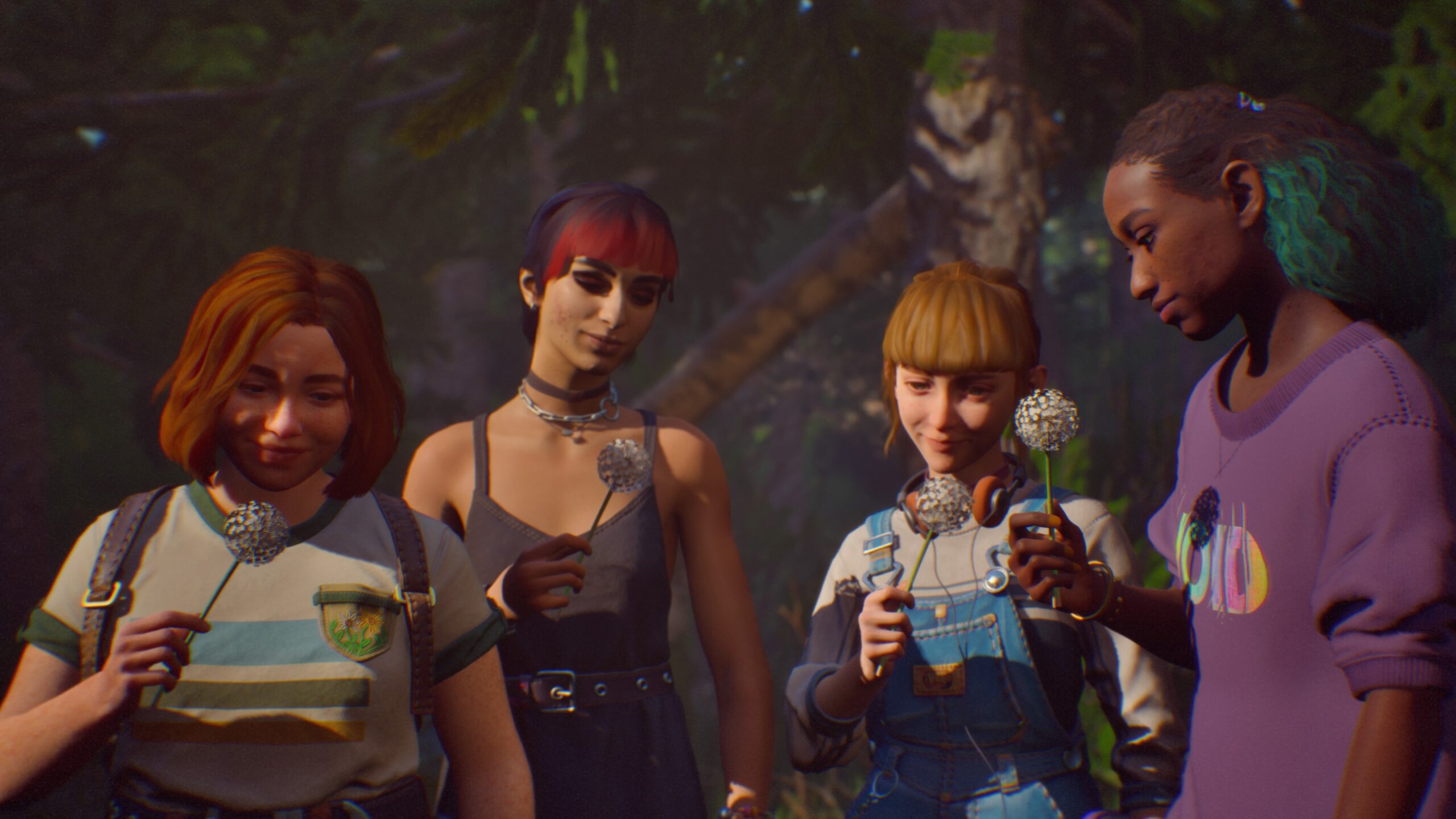 Lost Records - Tape 1 Bloom : Swann, Nora, Kat et Autumn. Lost Records - Tape 1 Bloom : Swann, Nora, Kat et Autumn.