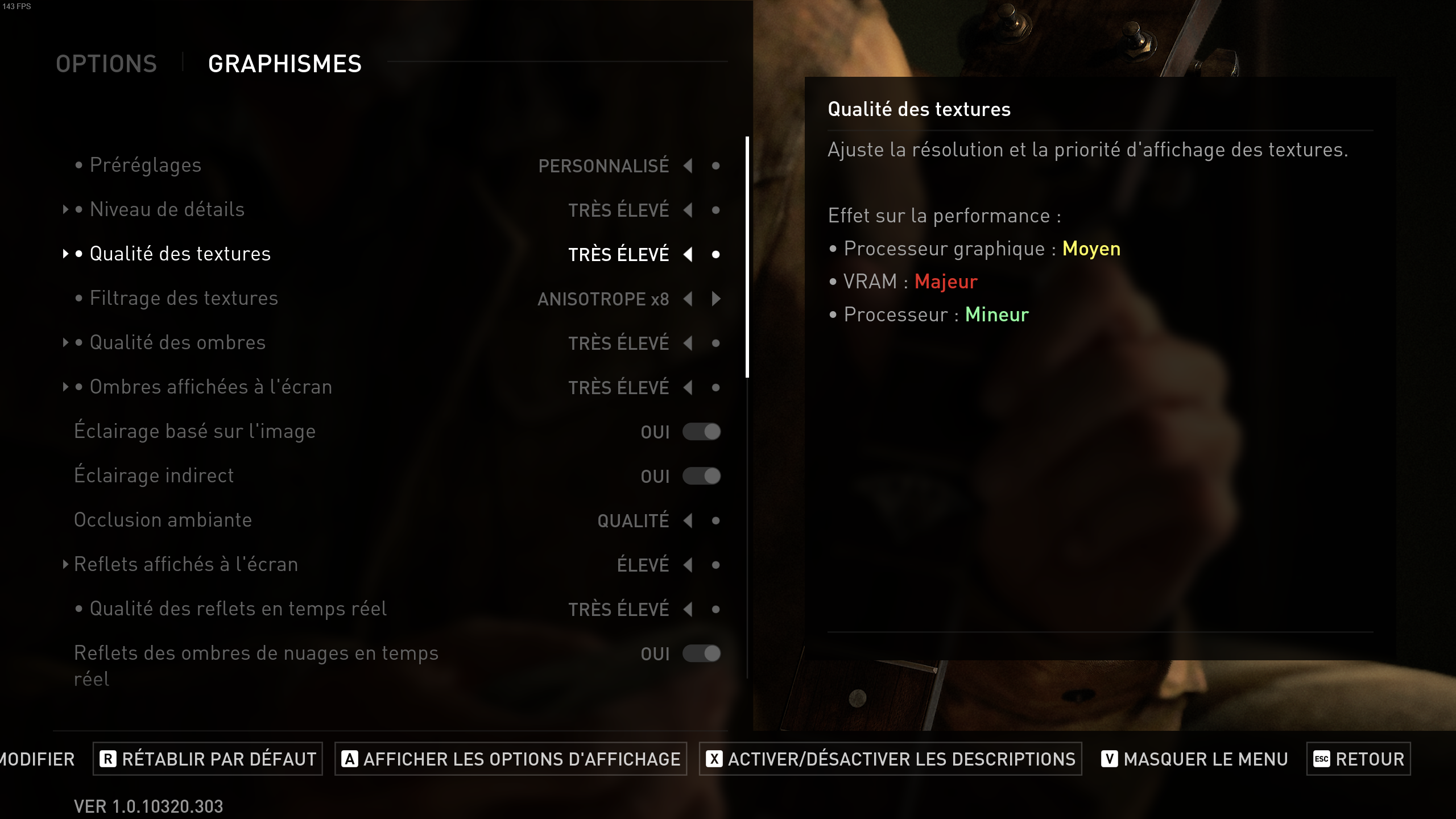 The Last of Us 2 Remastered Paramètres Graphiques The Last of Us 2 Remastered Paramètres Graphiques