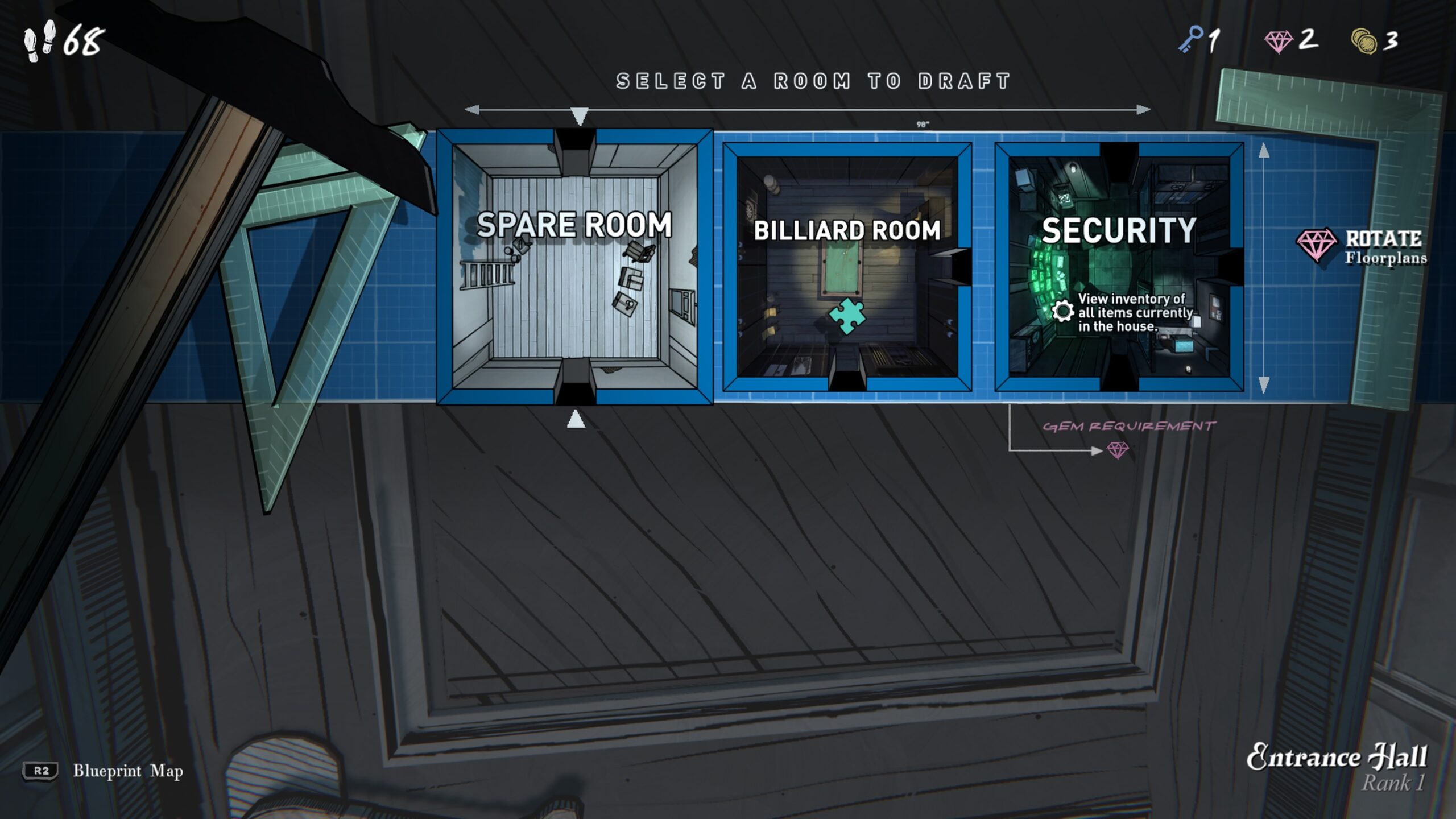 Blue PRince test Gameblog KiKiToès Blue PRince test Gameblog KiKiToès