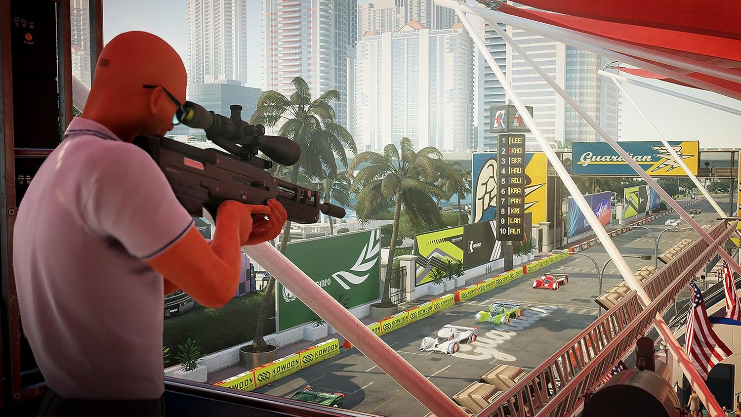 Image du niveau de Miami dans Hitman 2