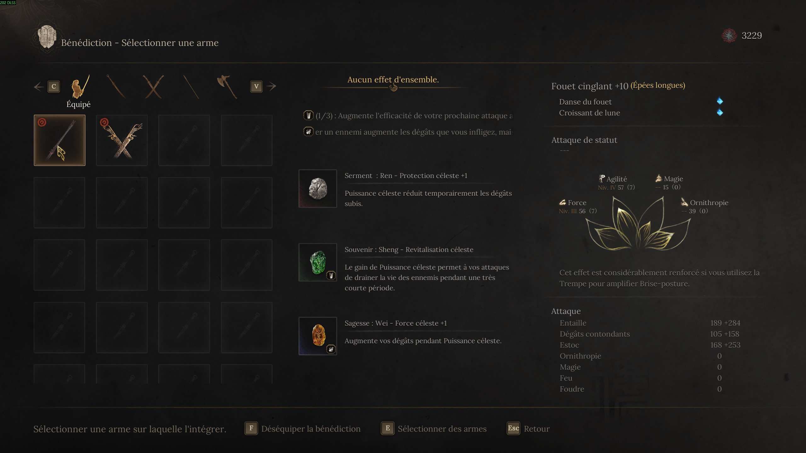 Wuchang Fallen Feathers BÃ©nÃ©dictions Armes