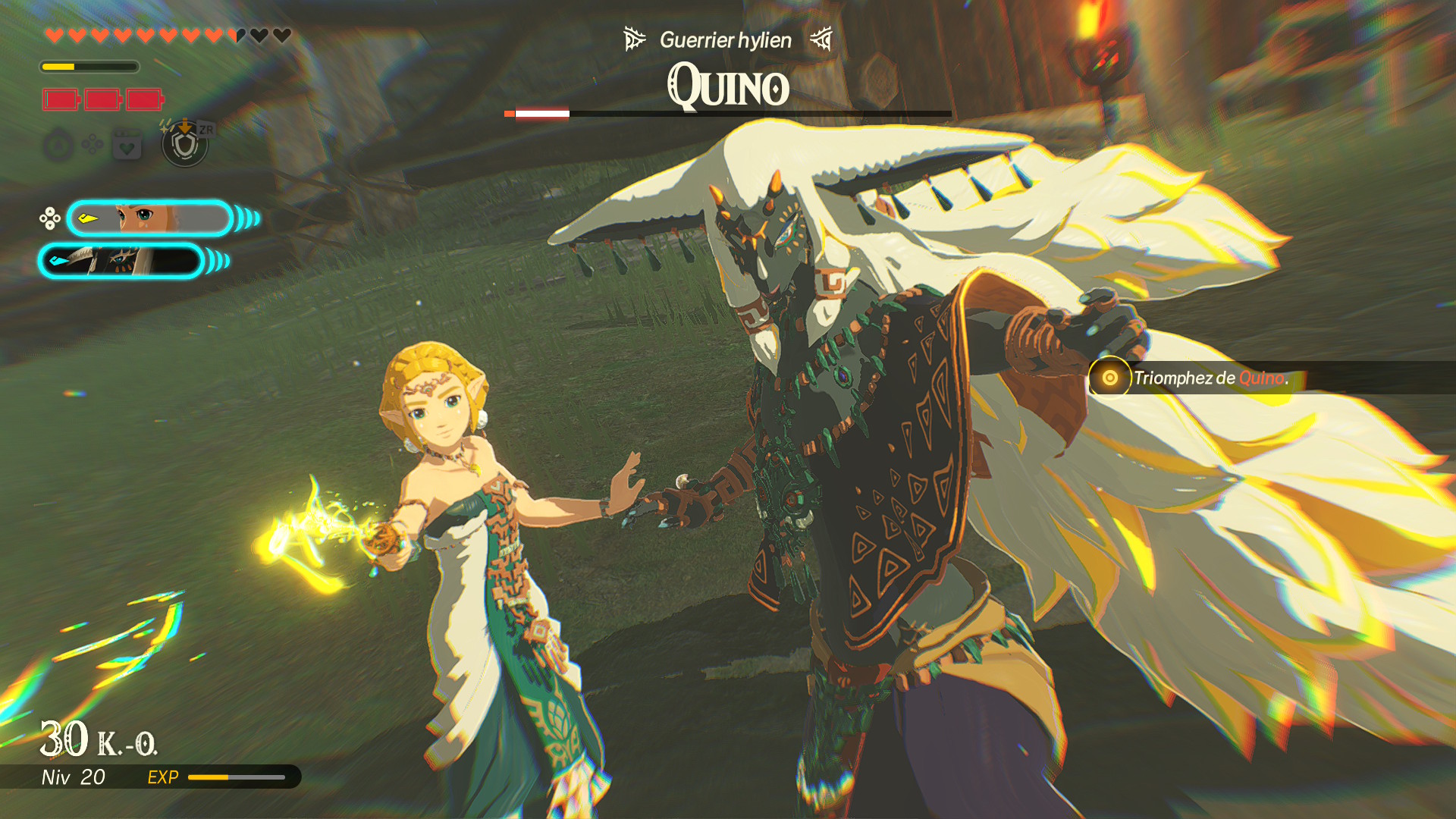 test Nintendo Switch 2 Hyrule Warriors Les Chroniques du Sceau