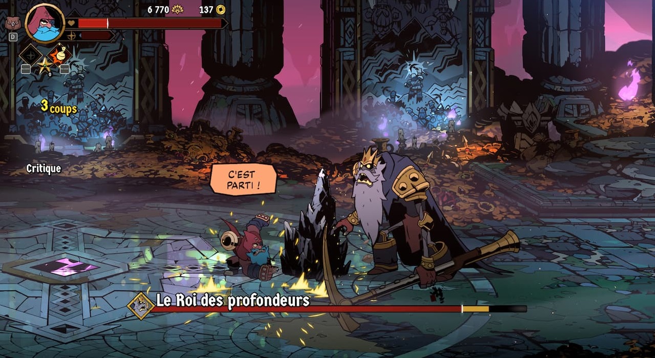 Absolum Boss Roi Profondeurs