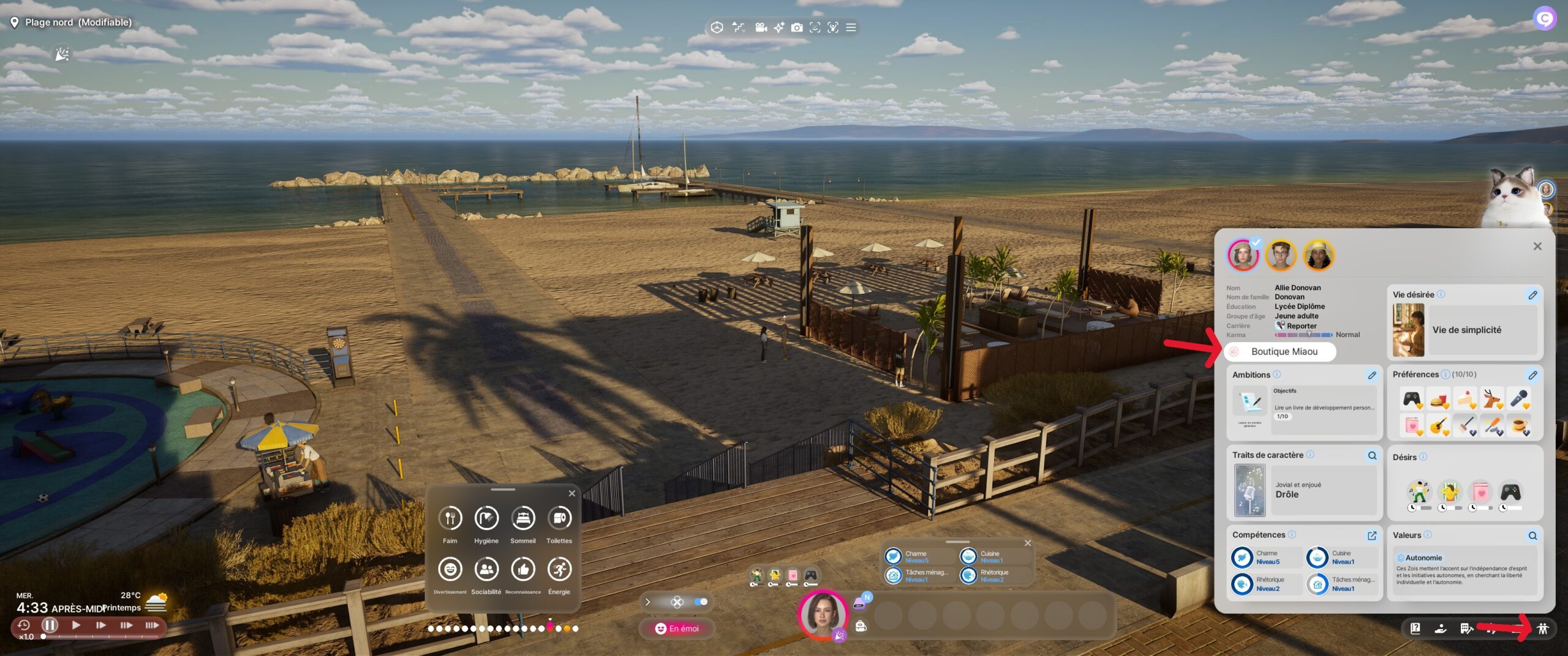 guide inzoi boutique miaou