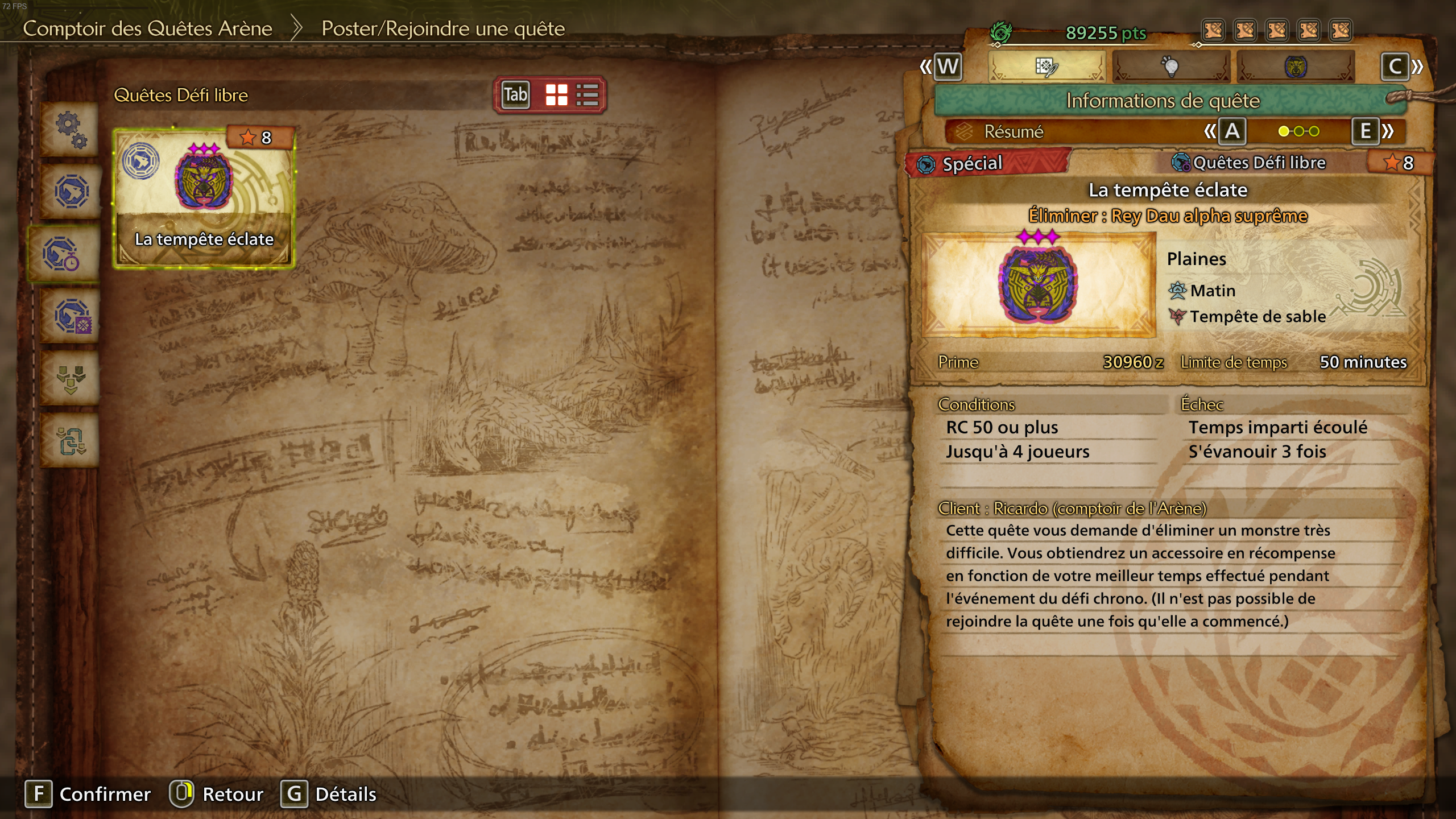 Monster Hunter Wilds Rey Dau Alpha Suprême Quête Défi Libre Monster Hunter Wilds Rey Dau Alpha Suprême Quête Défi Libre