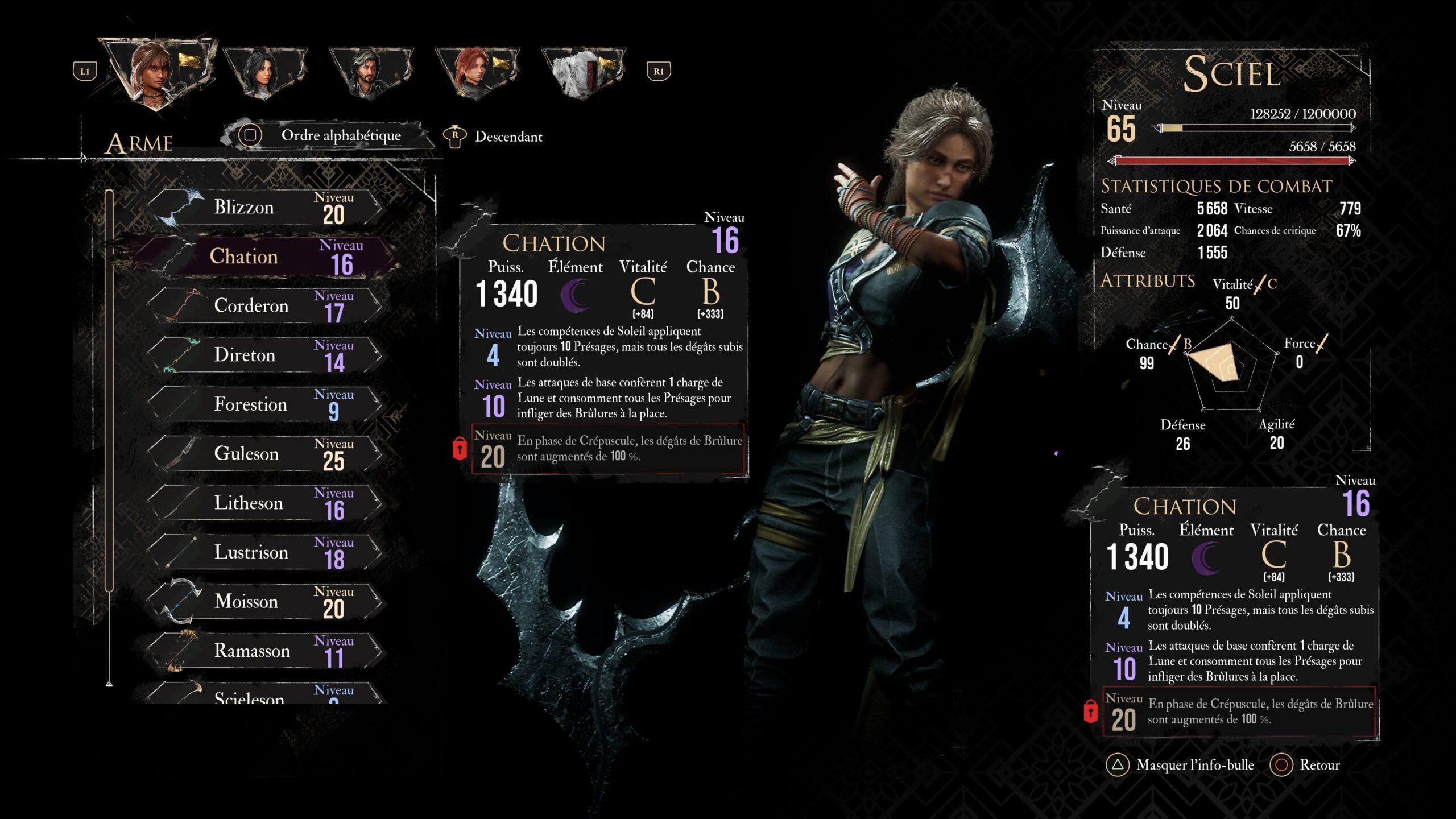 GUIDE Clair Obscur trophée MAximisation 1 GUIDE Clair Obscur trophée MAximisation 1