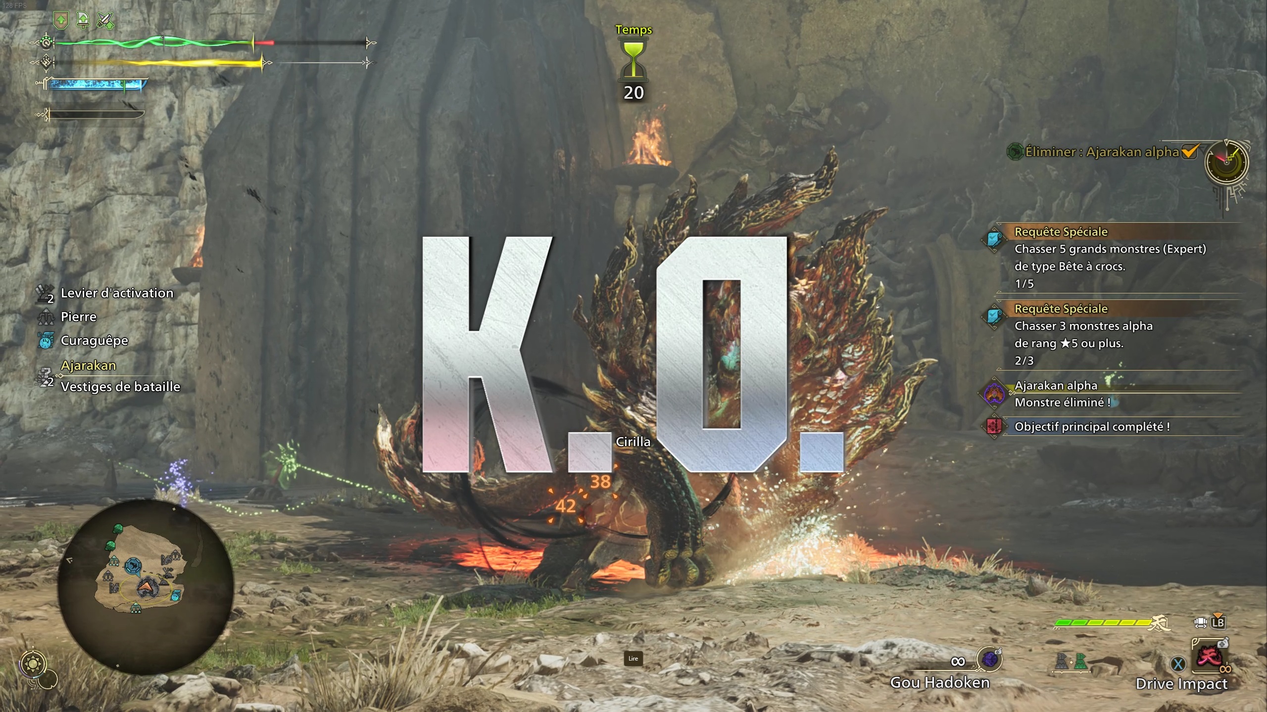 Monster Hunter Wilds KO QuÃªte SF6