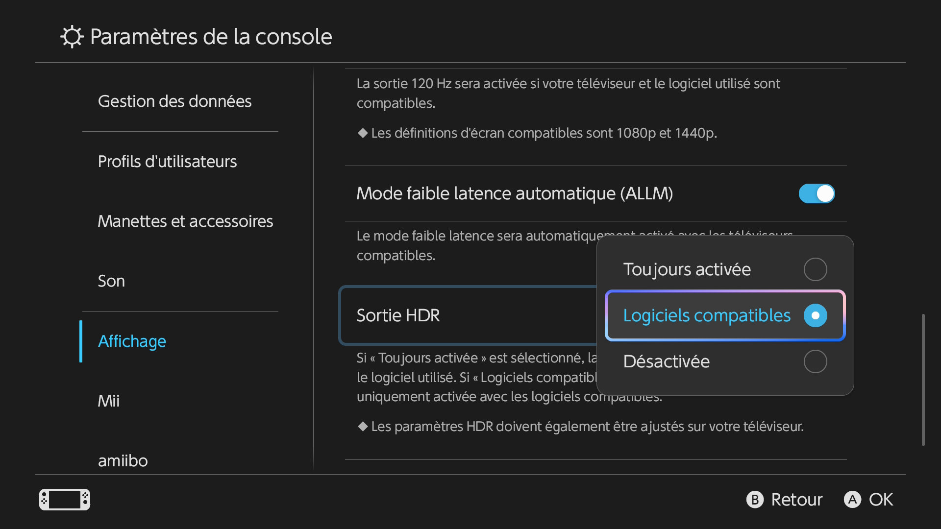 HDR Nintendo Switch 1
