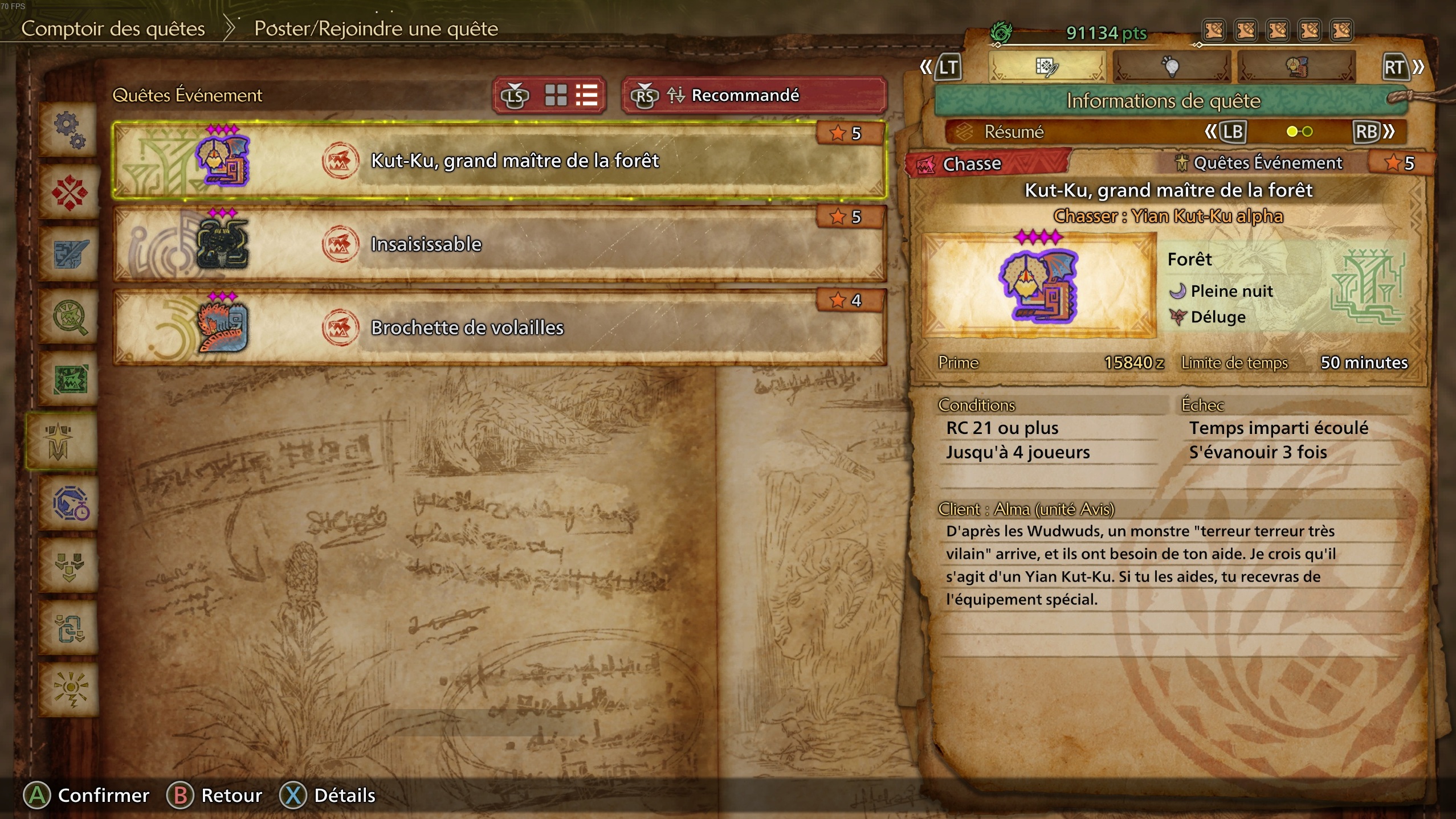 Monster Hunter Wilds QuÃªte Event Kut-Ku Roi Mission