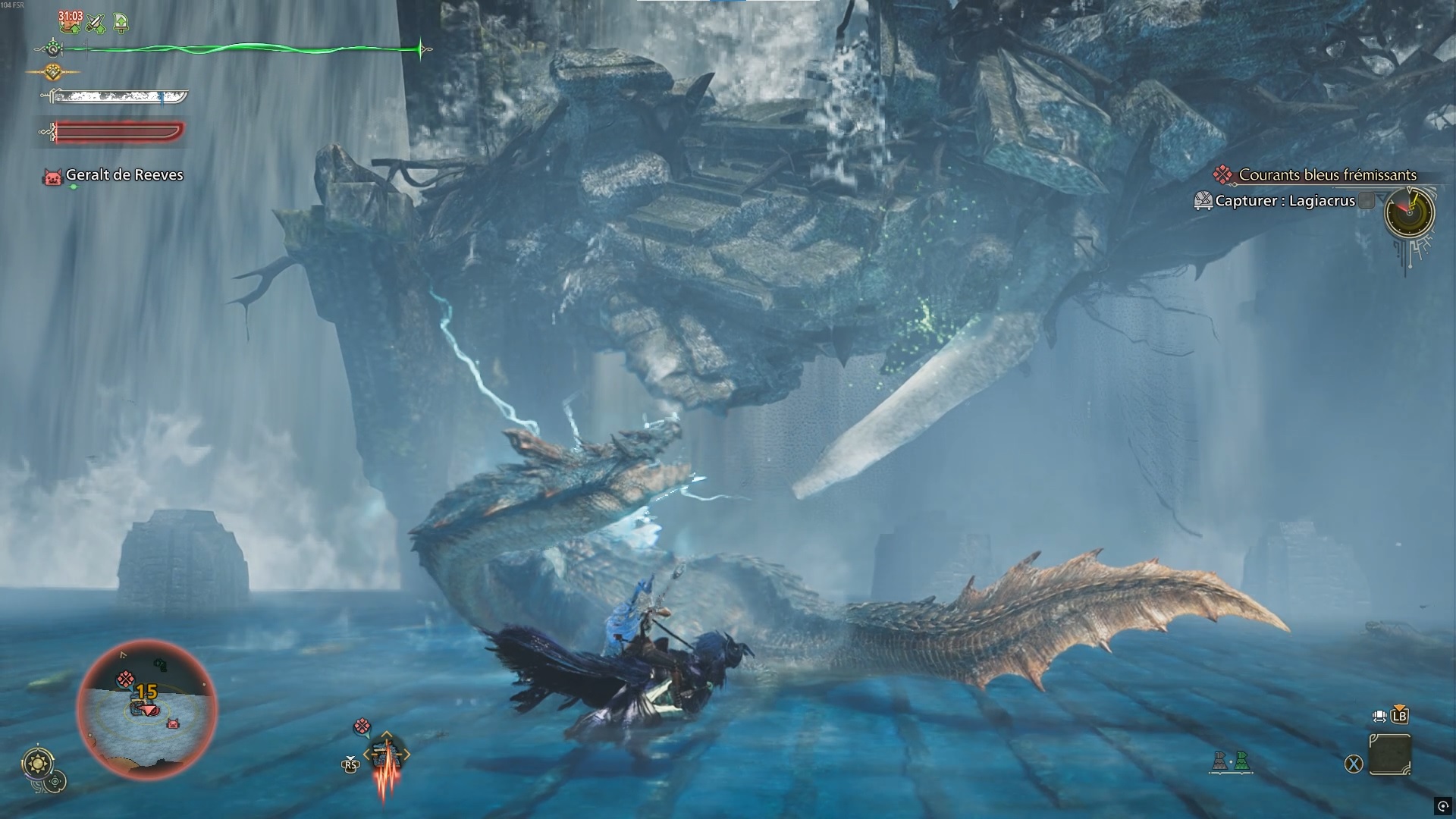 Monster Hunter Wilds Lagiacrus Rocher Monster Hunter Wilds Lagiacrus Rocher