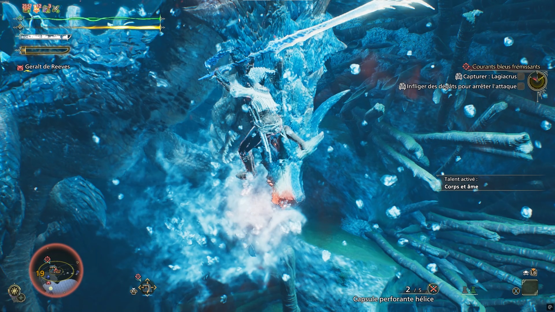 Monster Hunter Wilds Lagiacrus Attaque Grappin Eau Monster Hunter Wilds Lagiacrus Attaque Grappin Eau