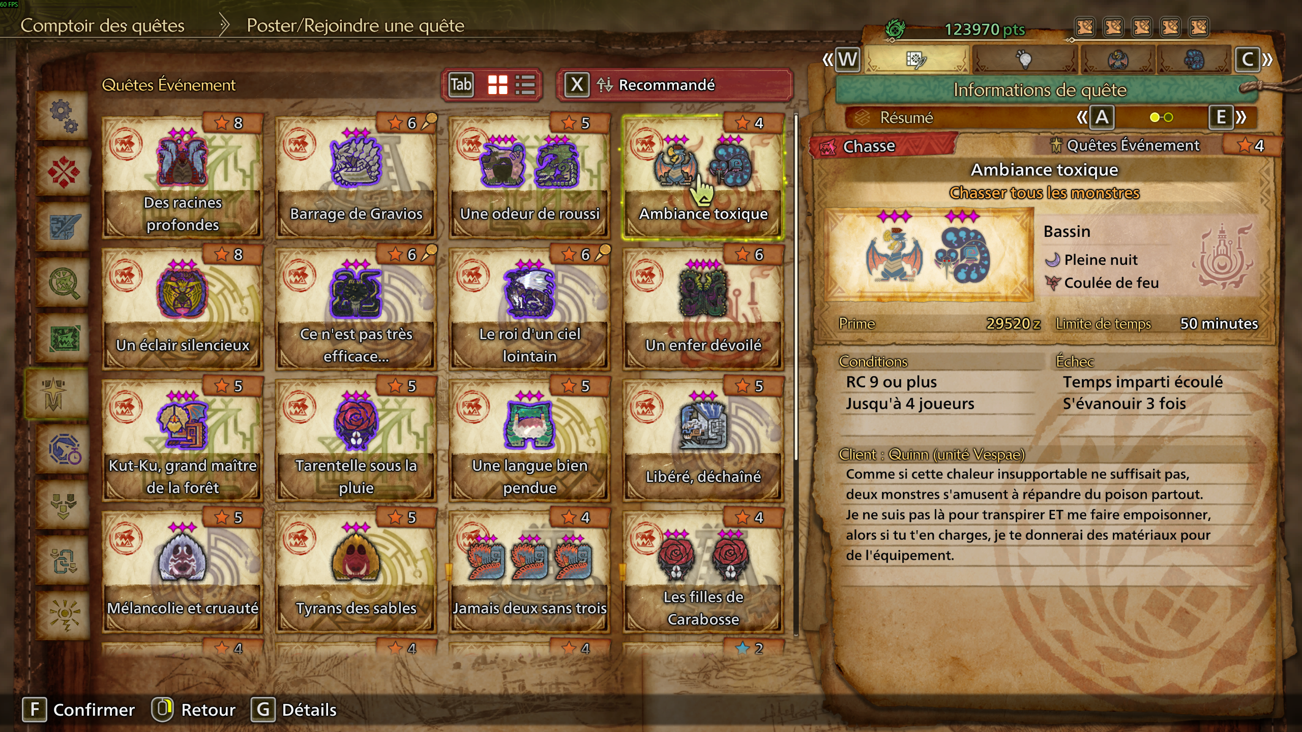 Monster Hunter Wilds Ambiance Toxique Quête Monster Hunter Wilds Ambiance Toxique Quête