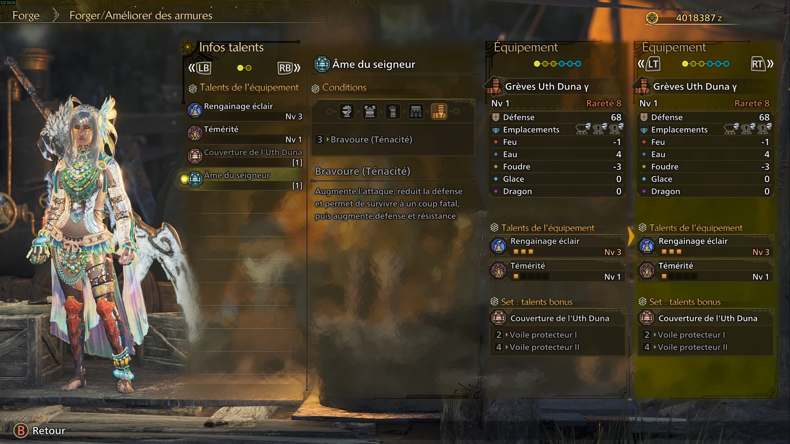 Monster Hunter Wilds Uth Duna Alpha SuprÃªme Armure Sous Talent