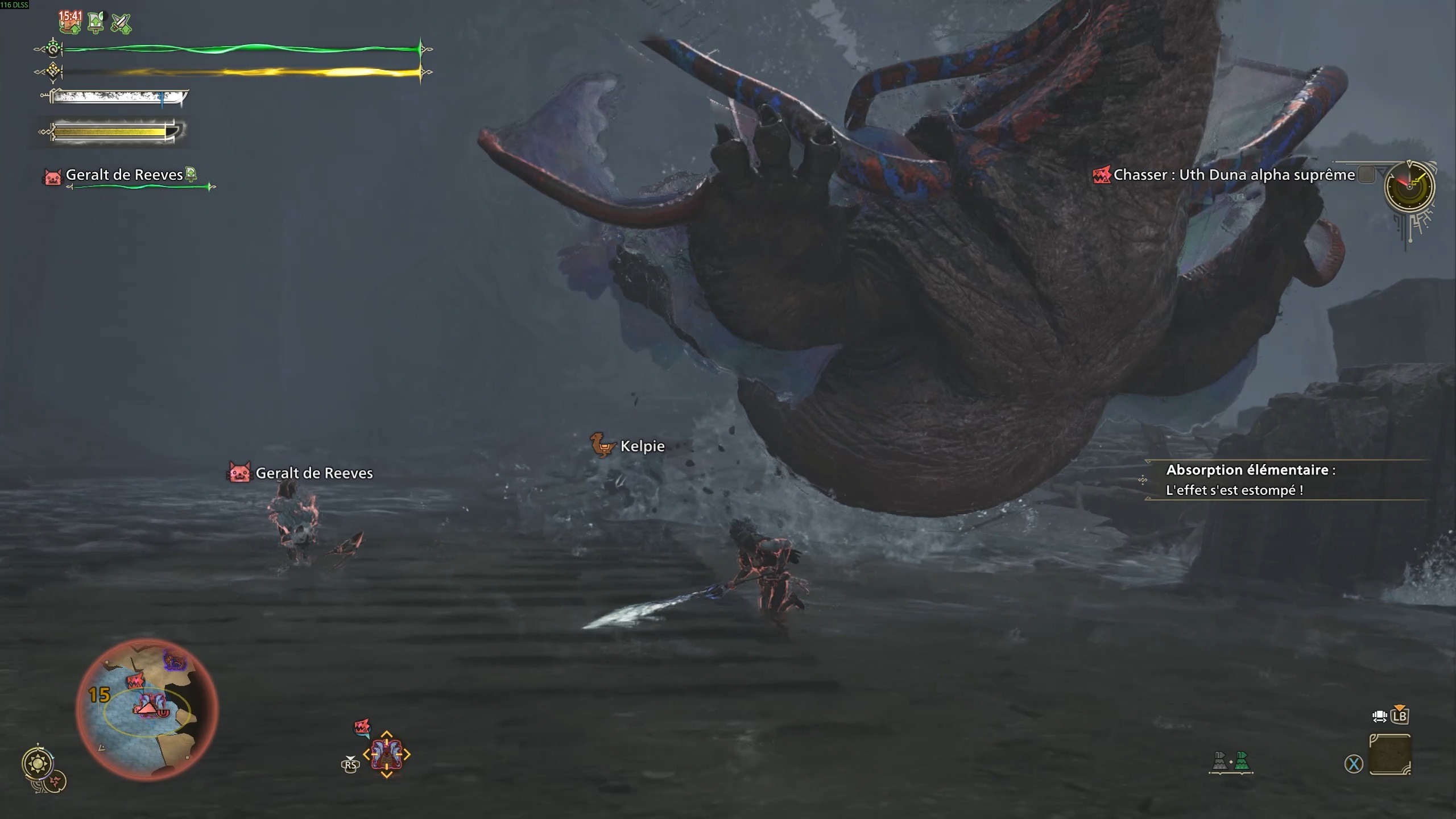 Monster Hunter Wilds Uth Duna Alpha SuprÃªme Attaque Ultime