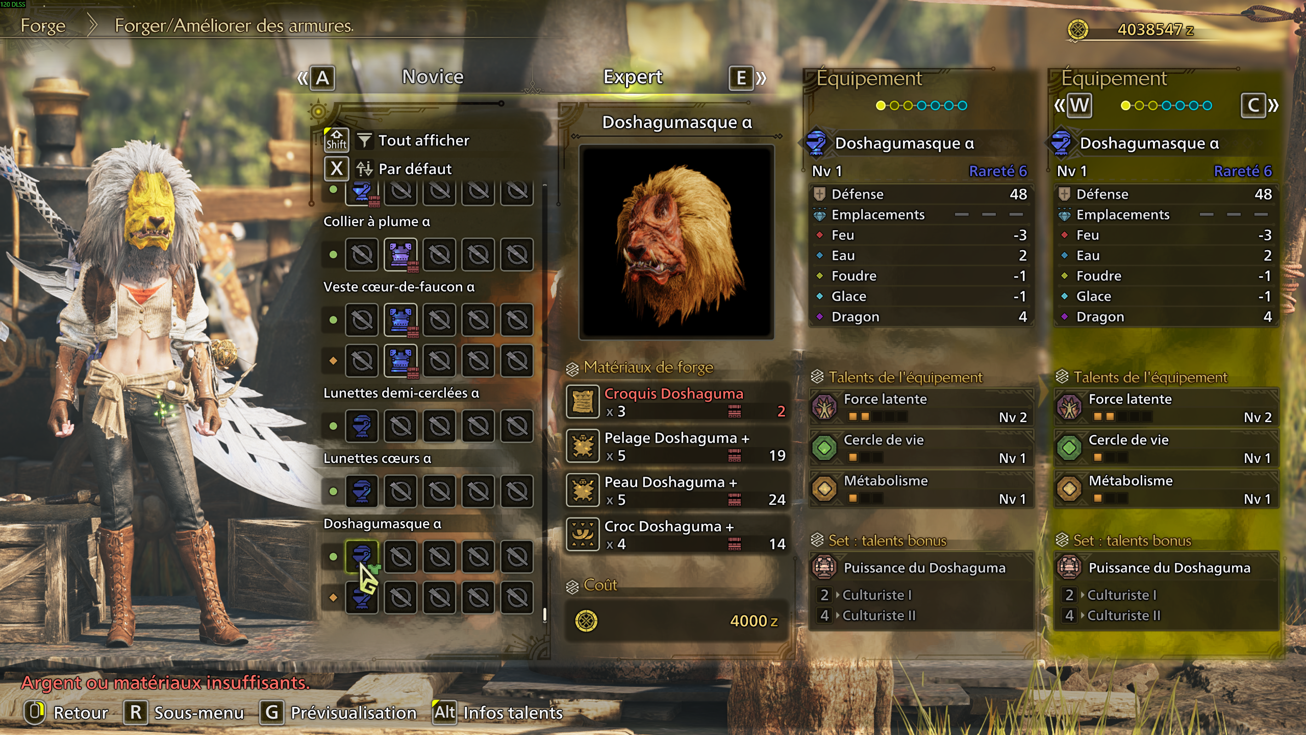 Monster Hunter Wilds Doshagumesque Air Effrayant