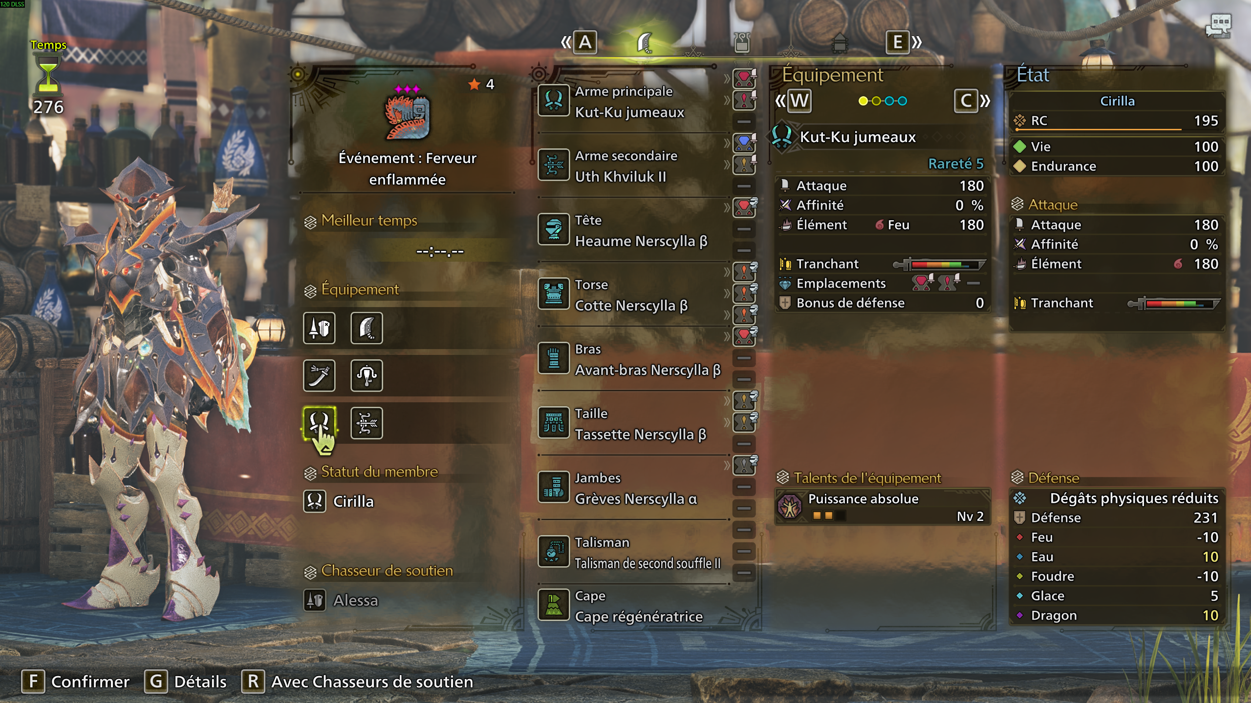 Monster Hunter Wilds Ferveur EnflammÃ©e Set 3