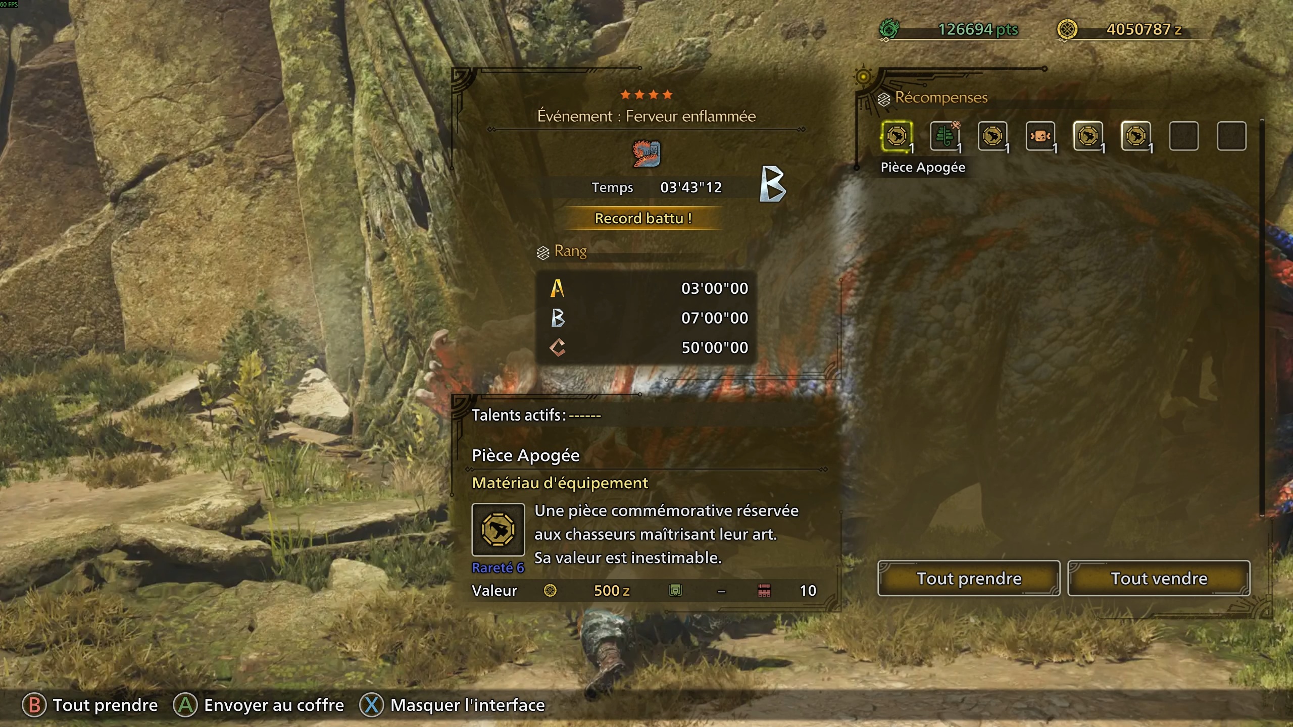 Monster Hunter Wilds Ferveur Enflammée Ecran Fin Quete Monster Hunter Wilds Ferveur Enflammée Ecran Fin Quete