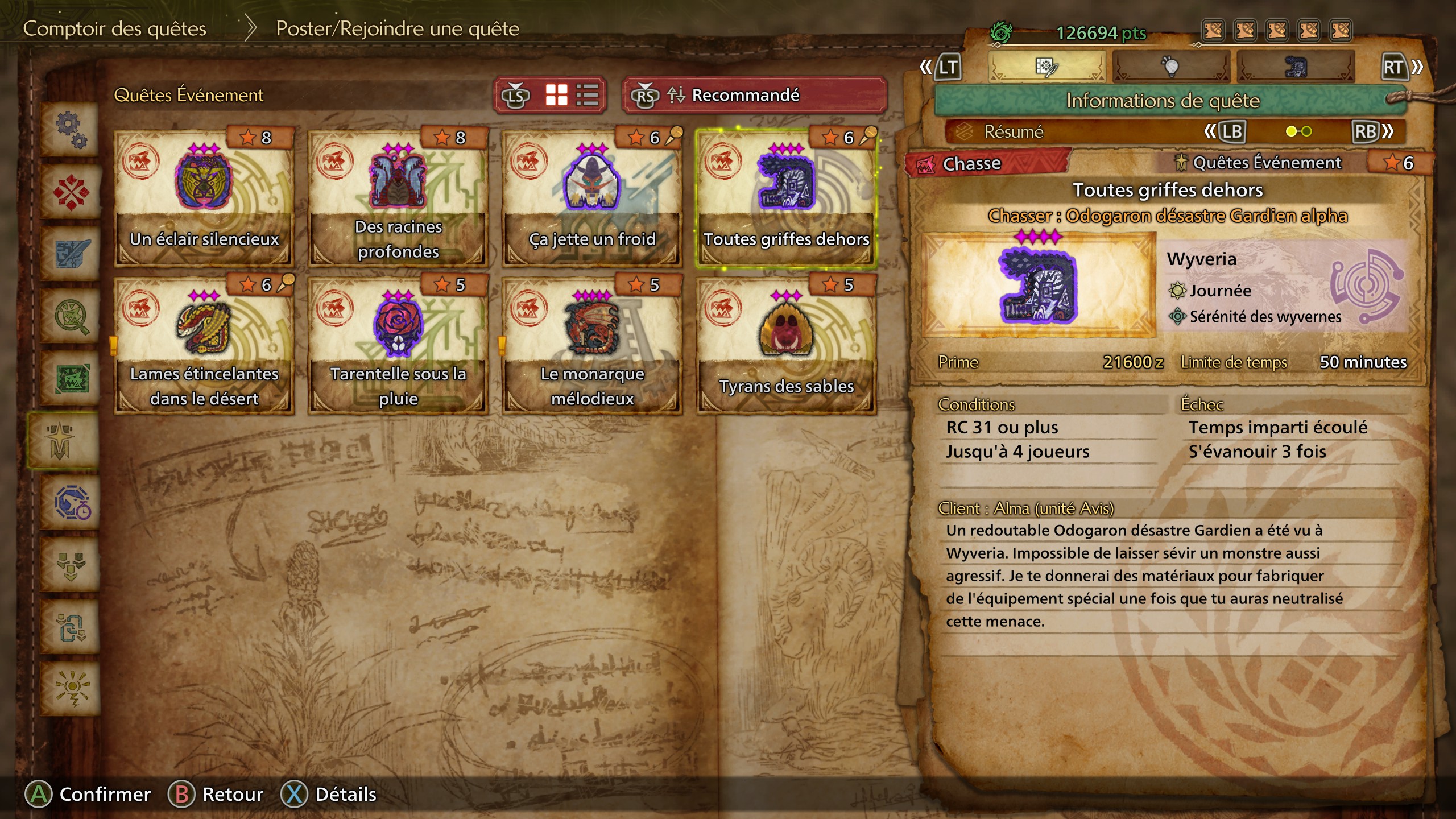 Monster-Hunter-Wilds-Toutes-griffes-dehors-Quete