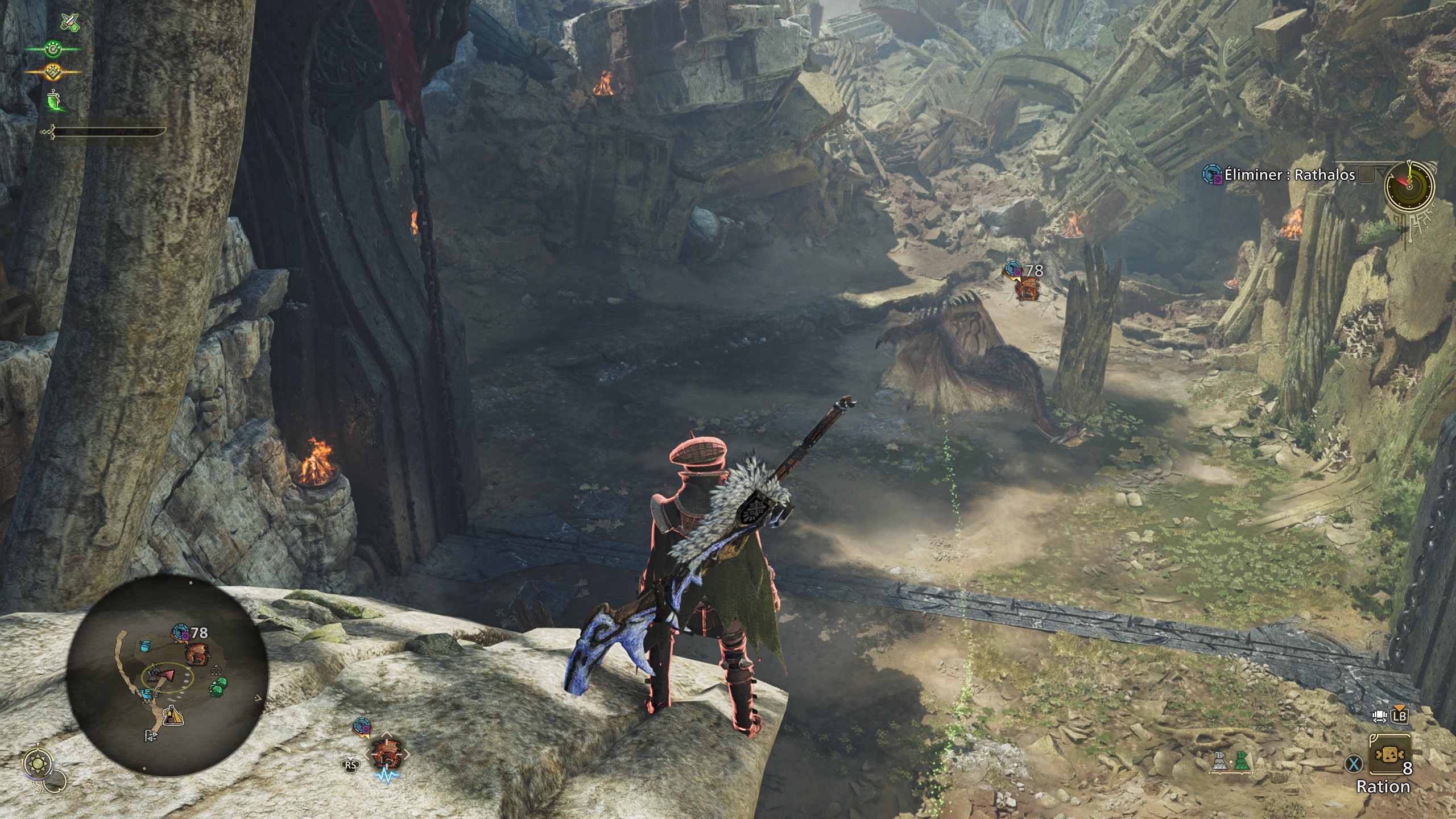 Monster Hunter Wilds Marque d'un roi Rathalos Monster Hunter Wilds Marque d'un roi Rathalos