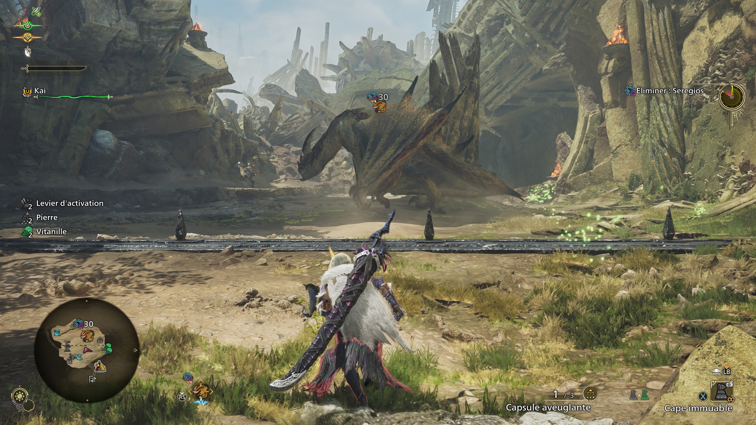 Monster Hunter Wilds DÃ©luge de Lames Combat