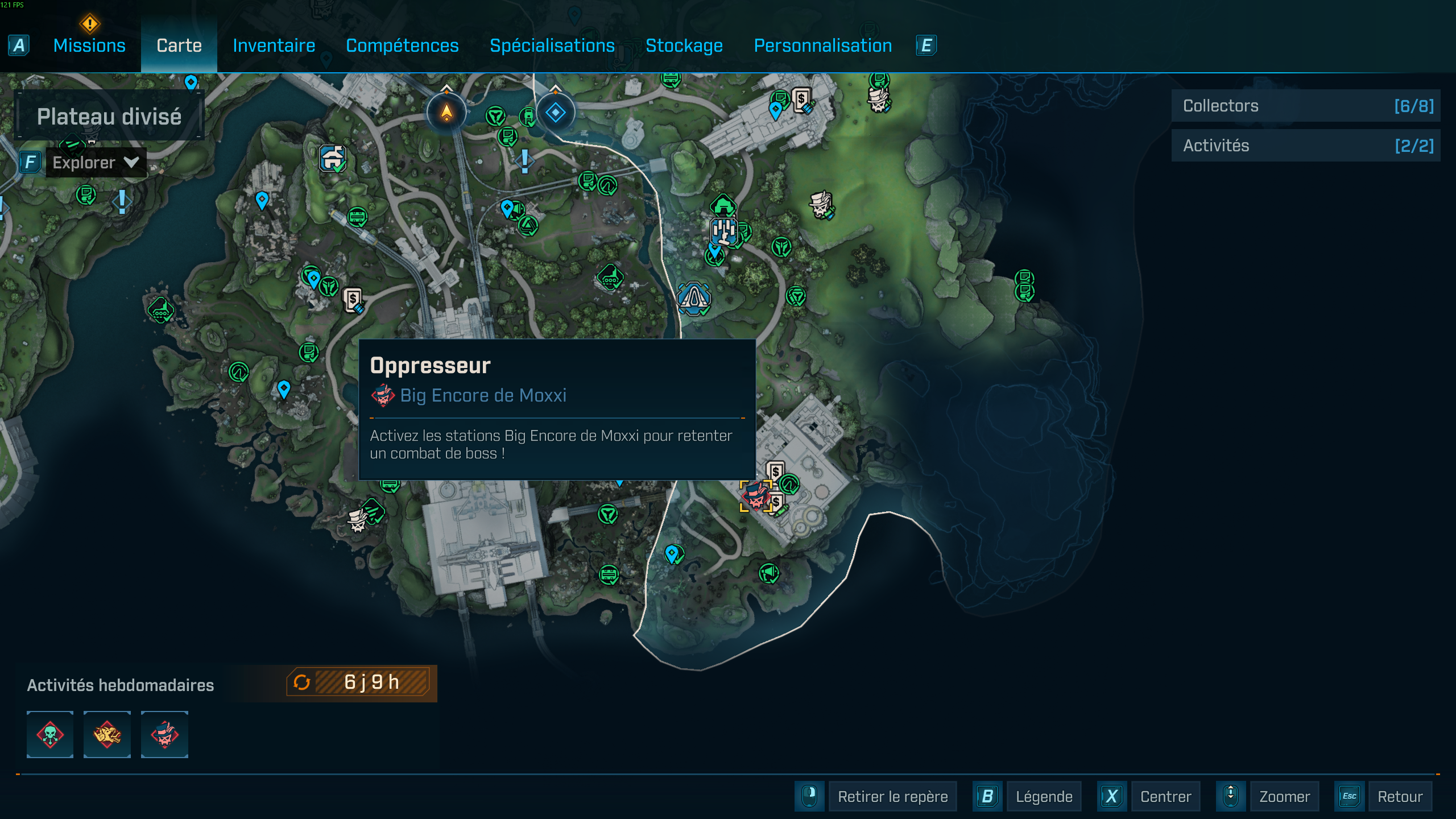 Borderlands 4 Big Encore Moxxi Carte 17/10/2025