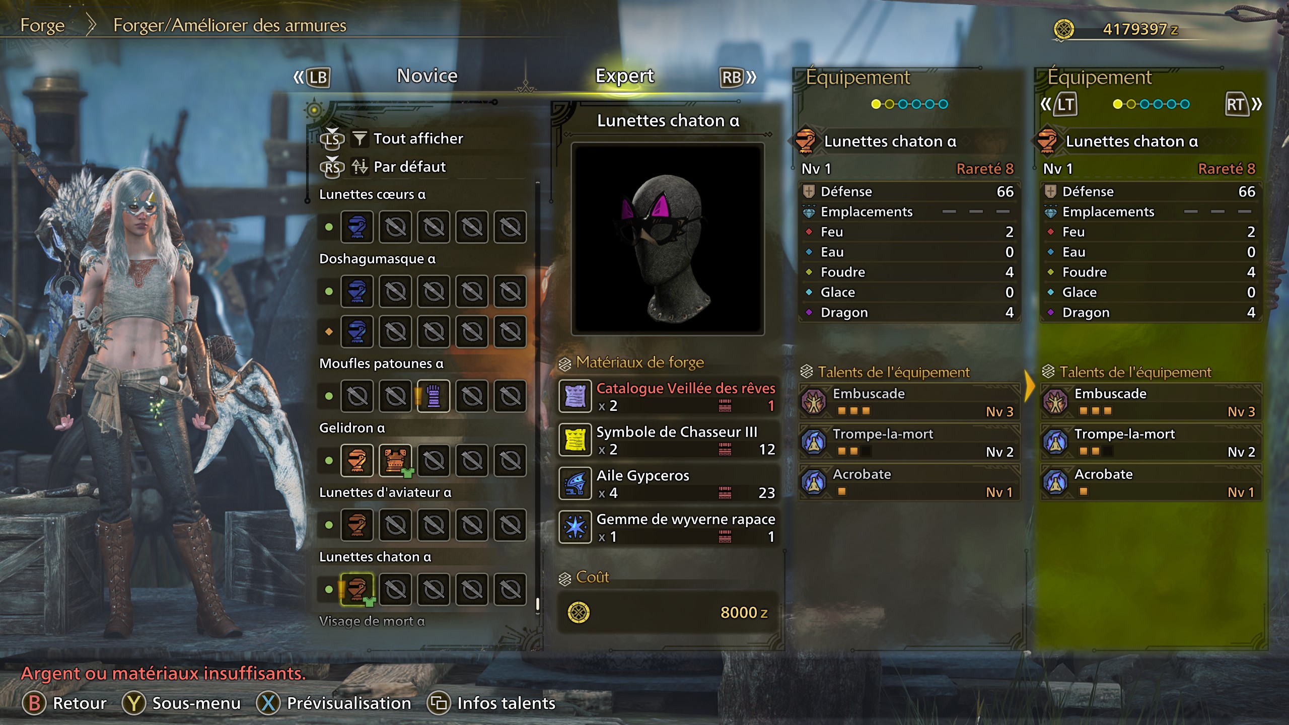 Monster Hunter Wilds Cela ne m'affecte pas Lunettes Chaton Monster Hunter Wilds Cela ne m'affecte pas Lunettes Chaton