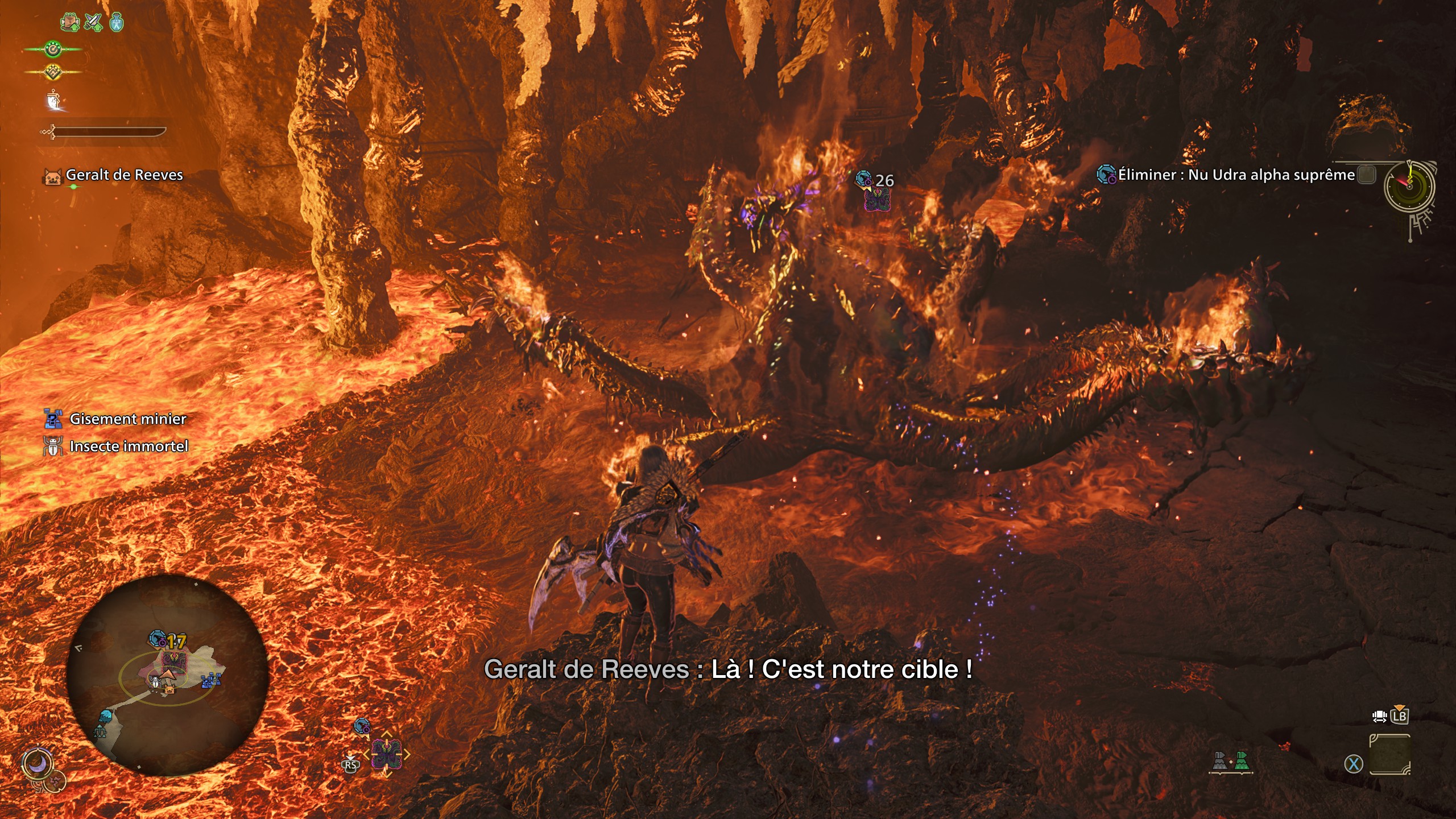 Monster Hunter Wilds Les flammes les plus noires Nu Udra Alpha Suprême Monster Hunter Wilds Les flammes les plus noires Nu Udra Alpha Suprême