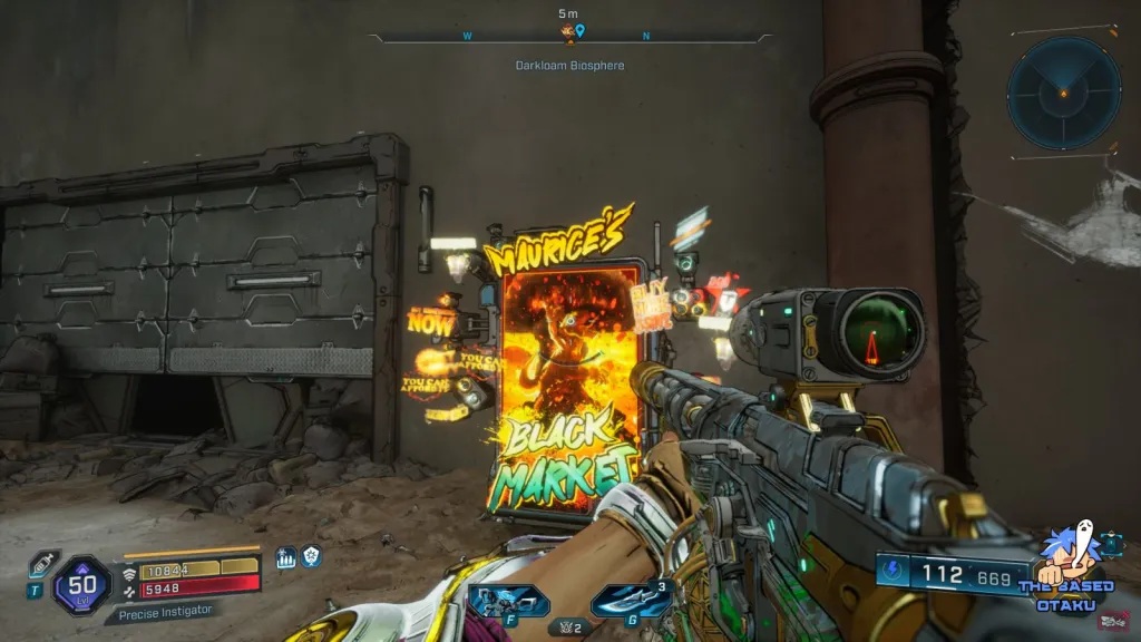 Borderlands 4 MarchÃ© Noir Maurice 14 novembre 2025 Emplacement