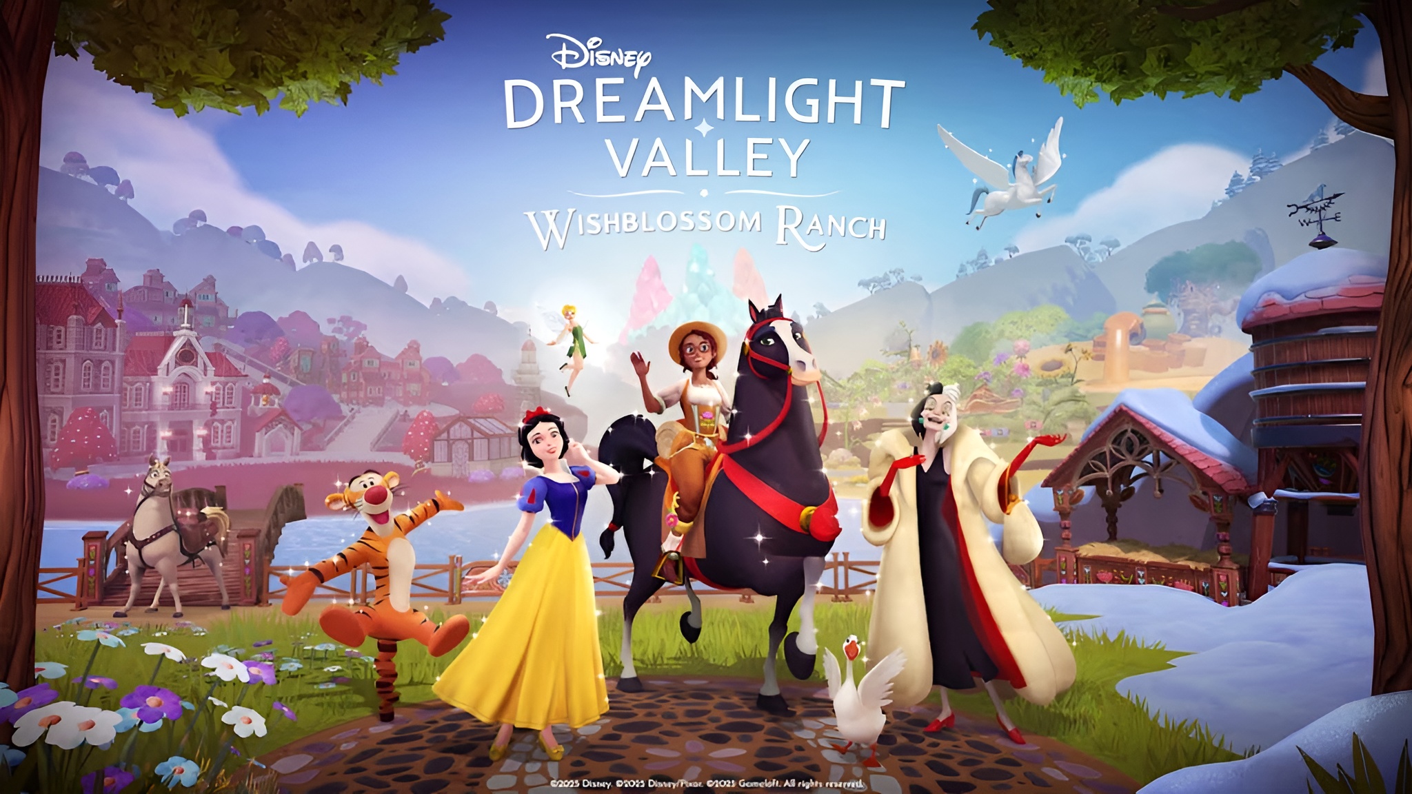 Disney Dreamlight Valley DLC Wishblossom Ranch. Disney Dreamlight Valley DLC Wishblossom Ranch.