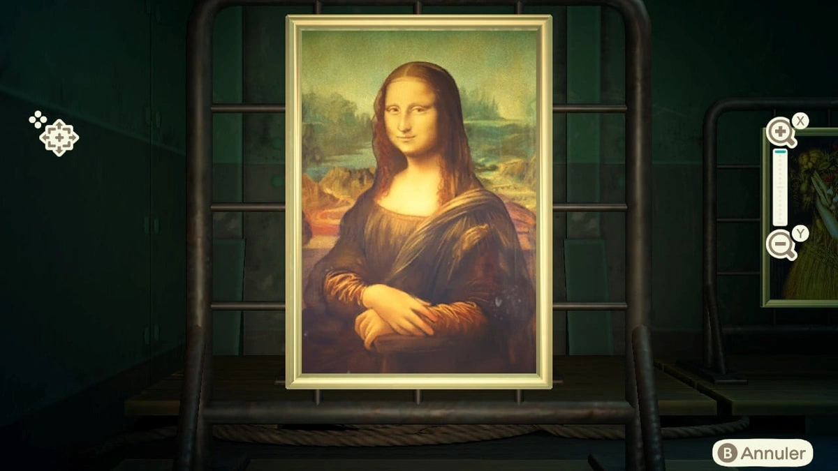 Toile CÃ©lÃ¨bre dans Animal Crossing New Horizons sur Nintnedo Switch 2.