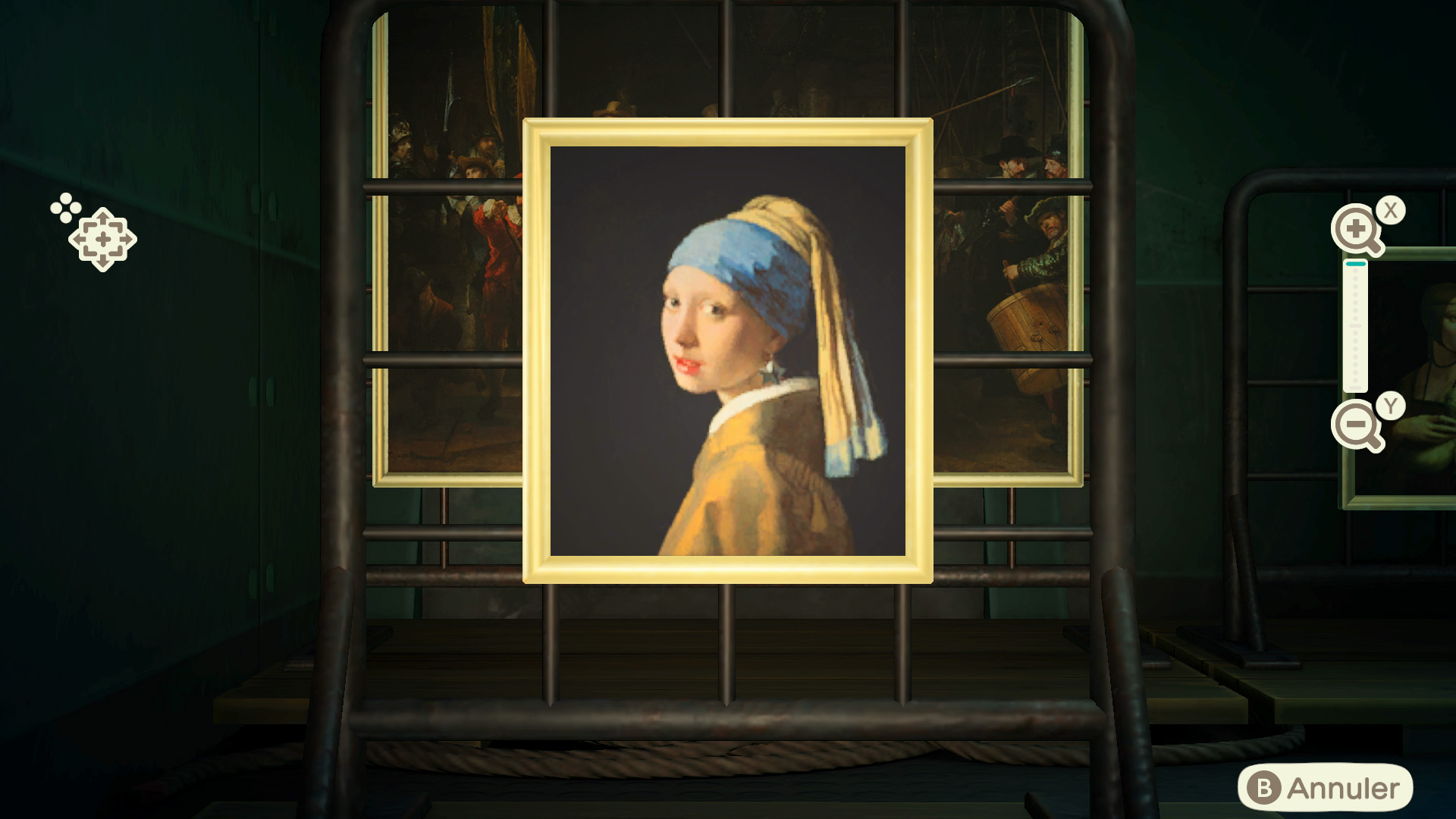 Contrefaçon de la toile nacrée d'Animal Crossing New Horizons. Contrefaçon de la toile nacrée d'Animal Crossing New Horizons.