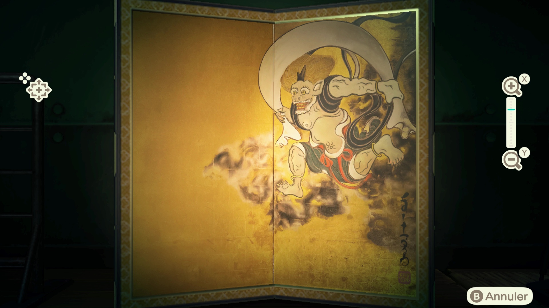 La vraie version de la Toile sauvage (droite) dans Animal Crossing New Horizons