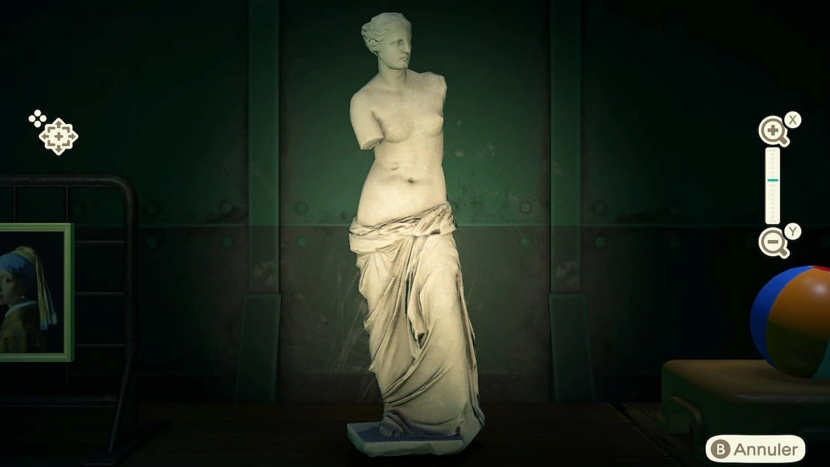 Vraie Statue féminine sur Nintendo Switch 2. Vraie Statue féminine sur Nintendo Switch 2.
