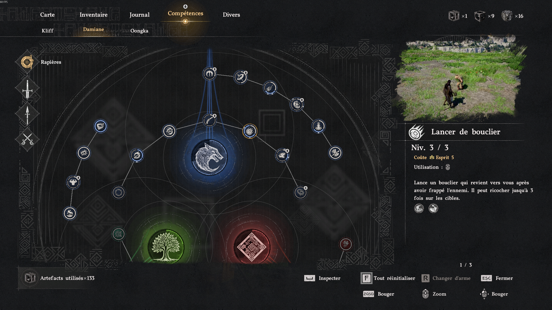 Crimson Desert Damiane Lancer Bouclier