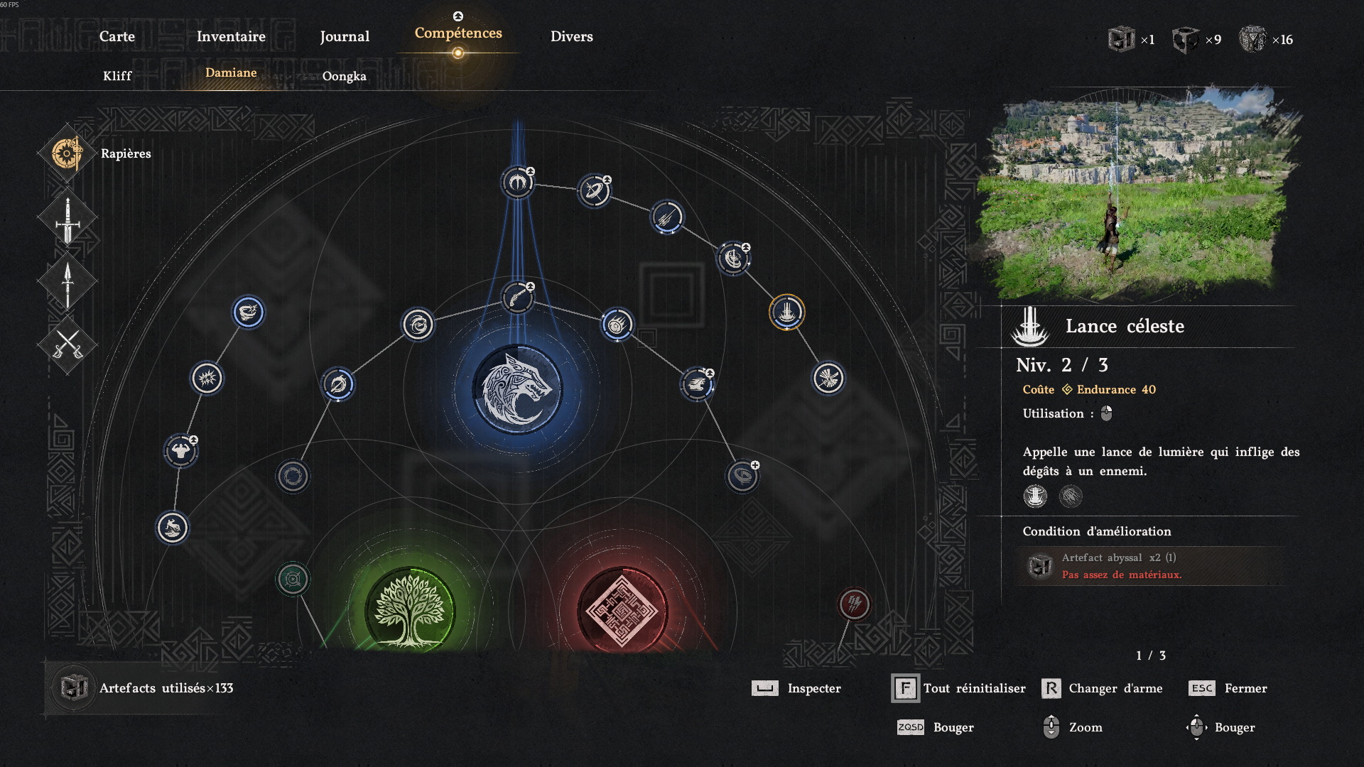 Crimson Desert Damiane Attaque Lourde