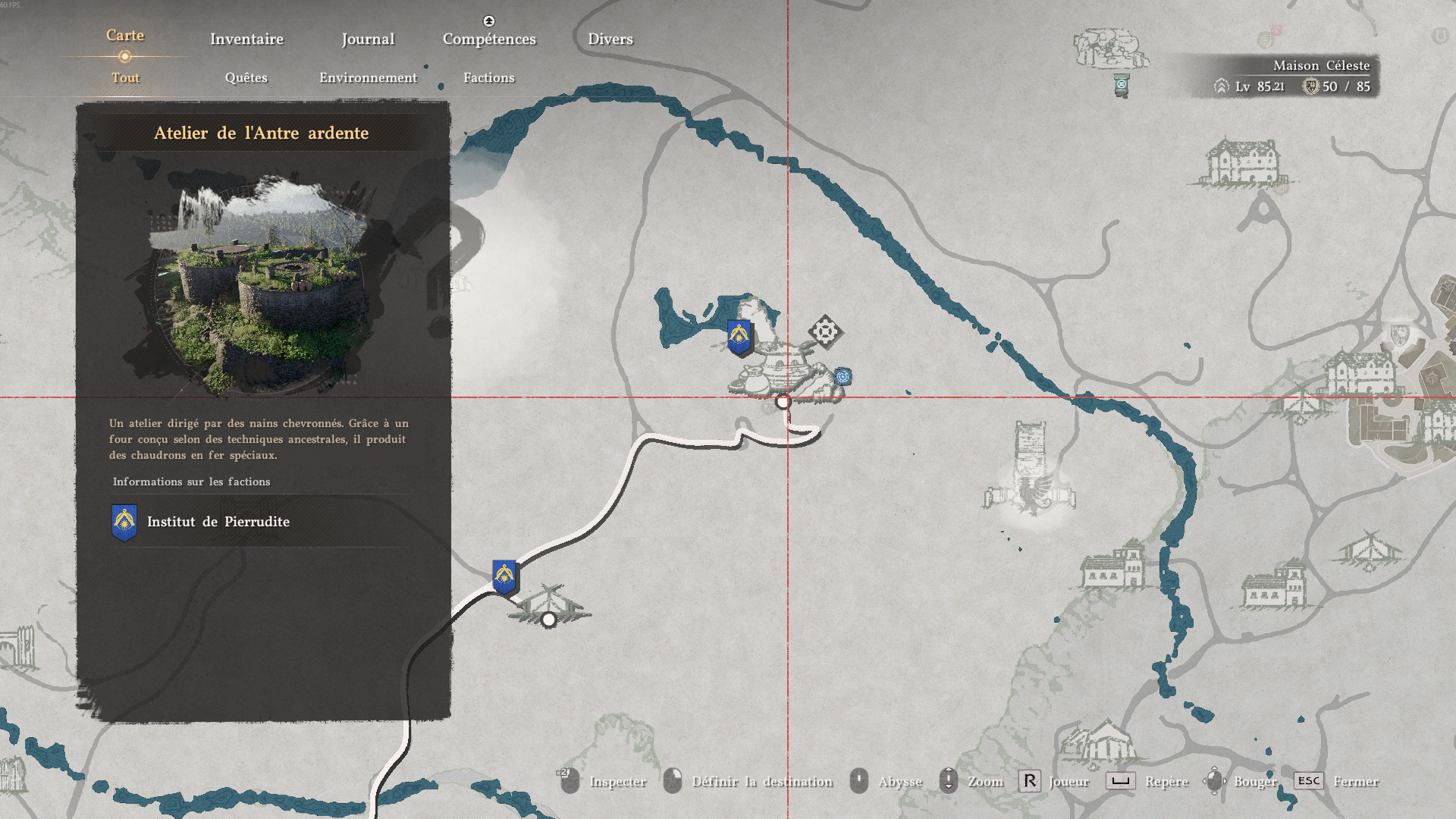 Crimson Desert Atelier Coucou Carte