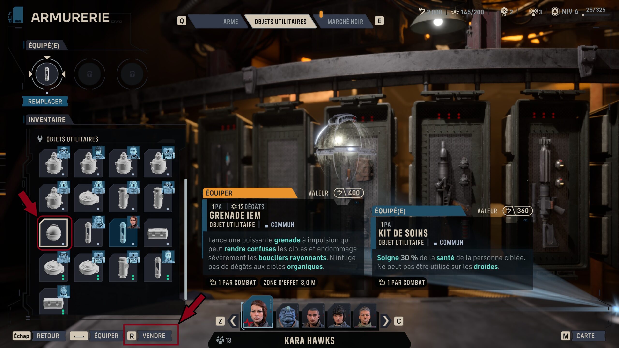 Star Wars Zero Company guide argent facile Â©Jeremy H. 