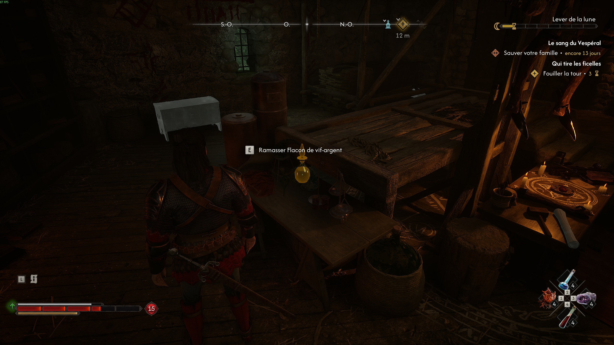 The Blood of Dawnwalker Vif Argent Armure Arbitre