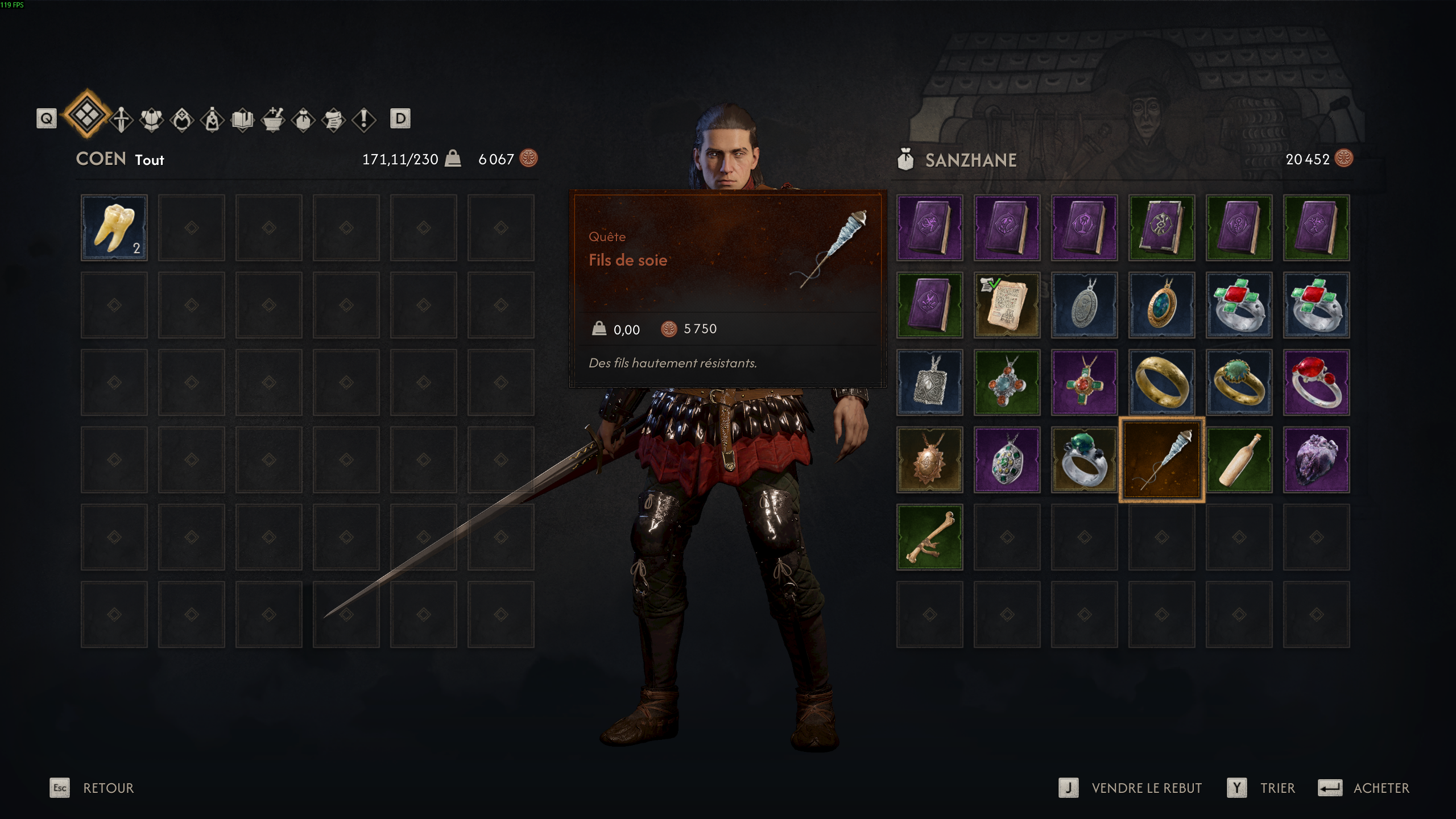 The Blood of Dawnwalker Fil de Soie Armure Arbitre