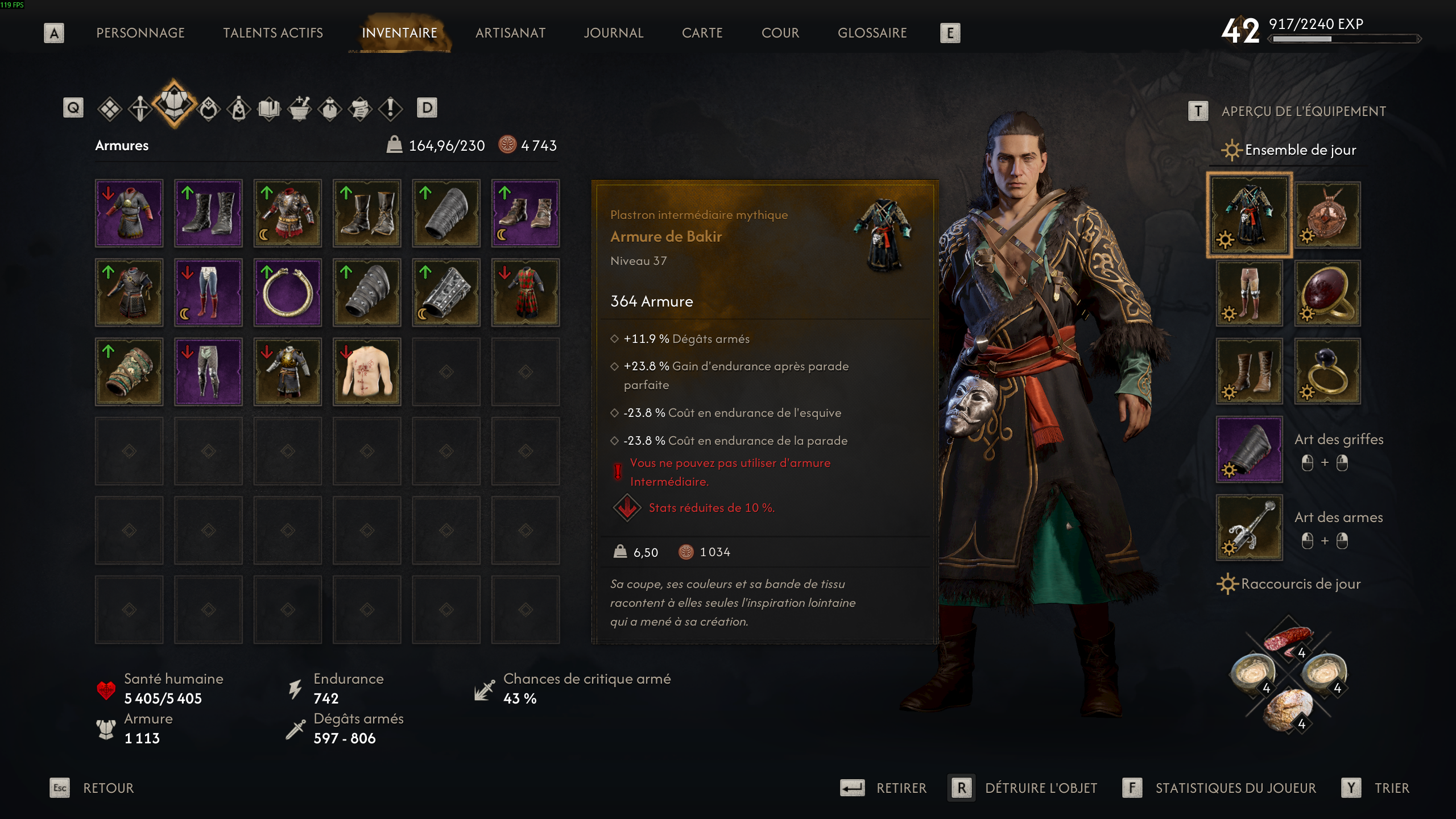 The Blood of Dawnwalker Armure Bakir
