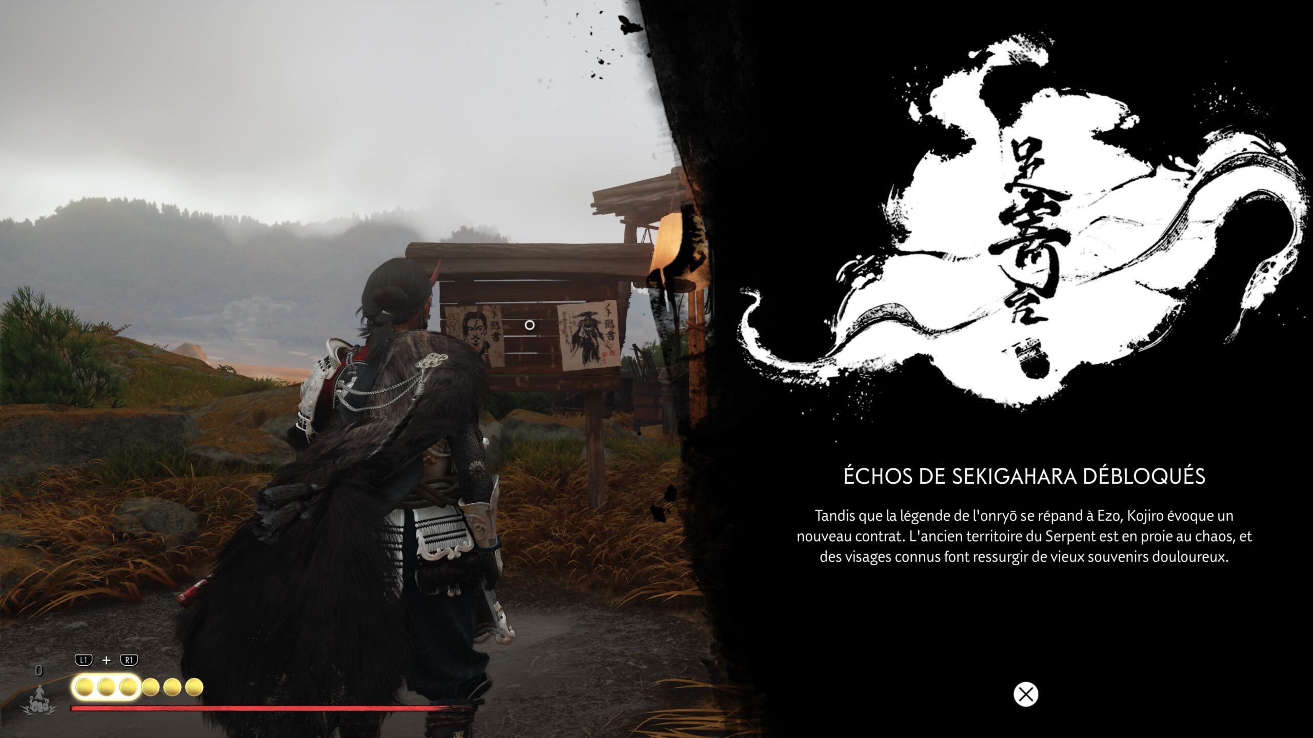 Ghost of YÅtei Message Intro DLC Ghost of YÅtei Message Intro DLC