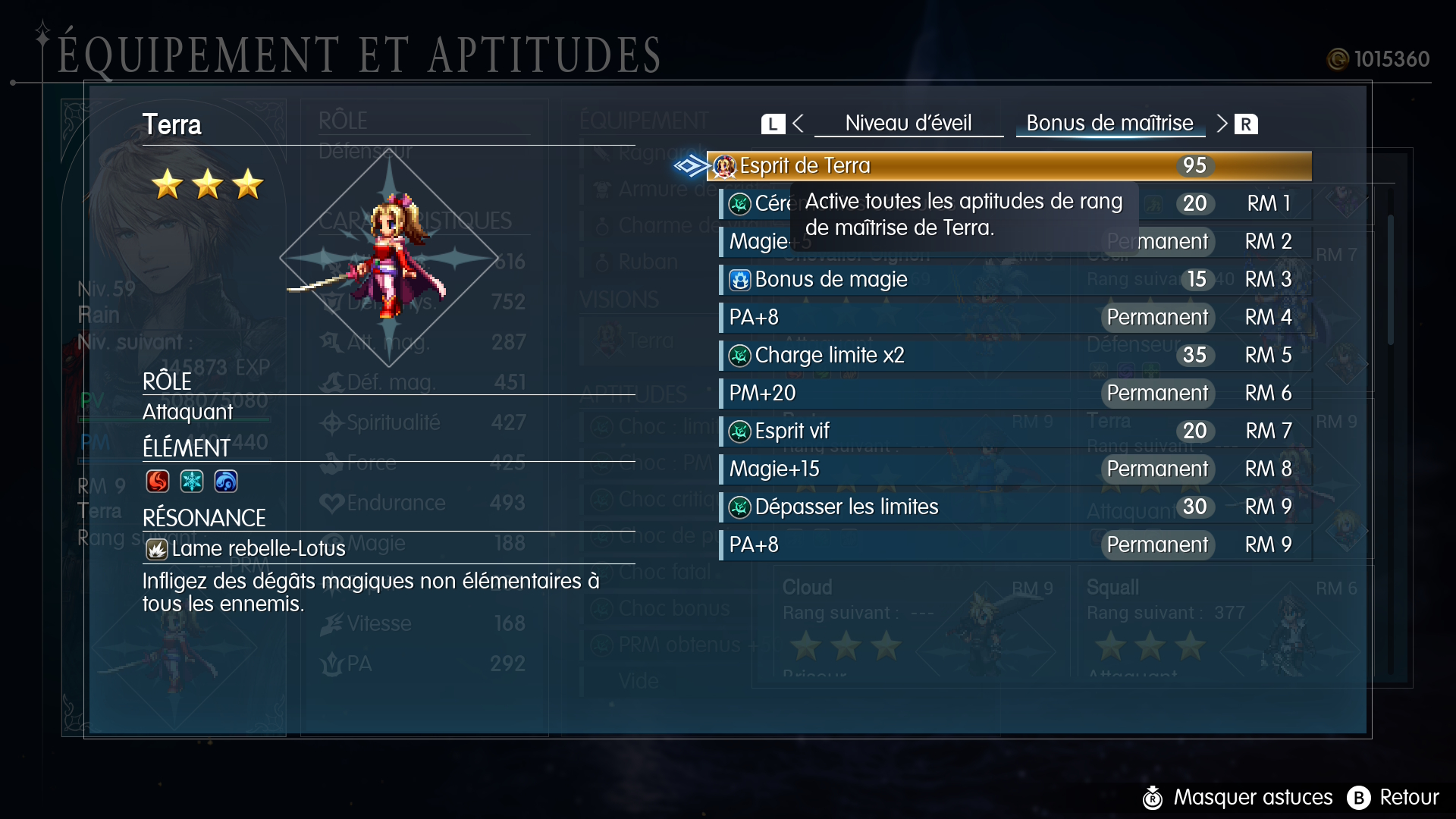 guide ff resonance compÃ©tences terra