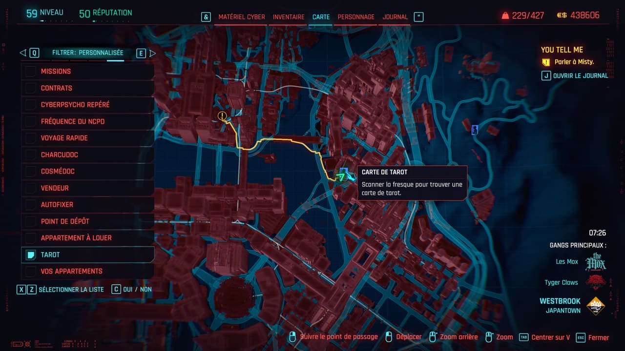 Cyberpunk 2077 Reine Epee Carte Cyberpunk 2077 Reine Epee Carte