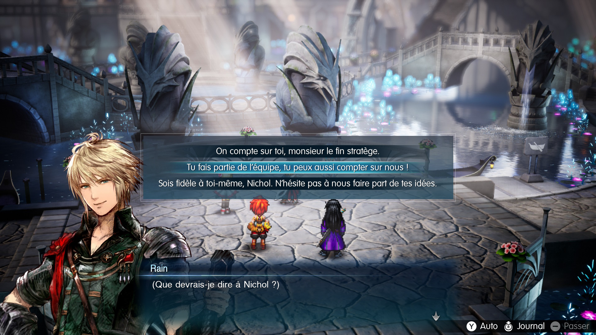 guide final fantasy resonance choix dialogues nichol